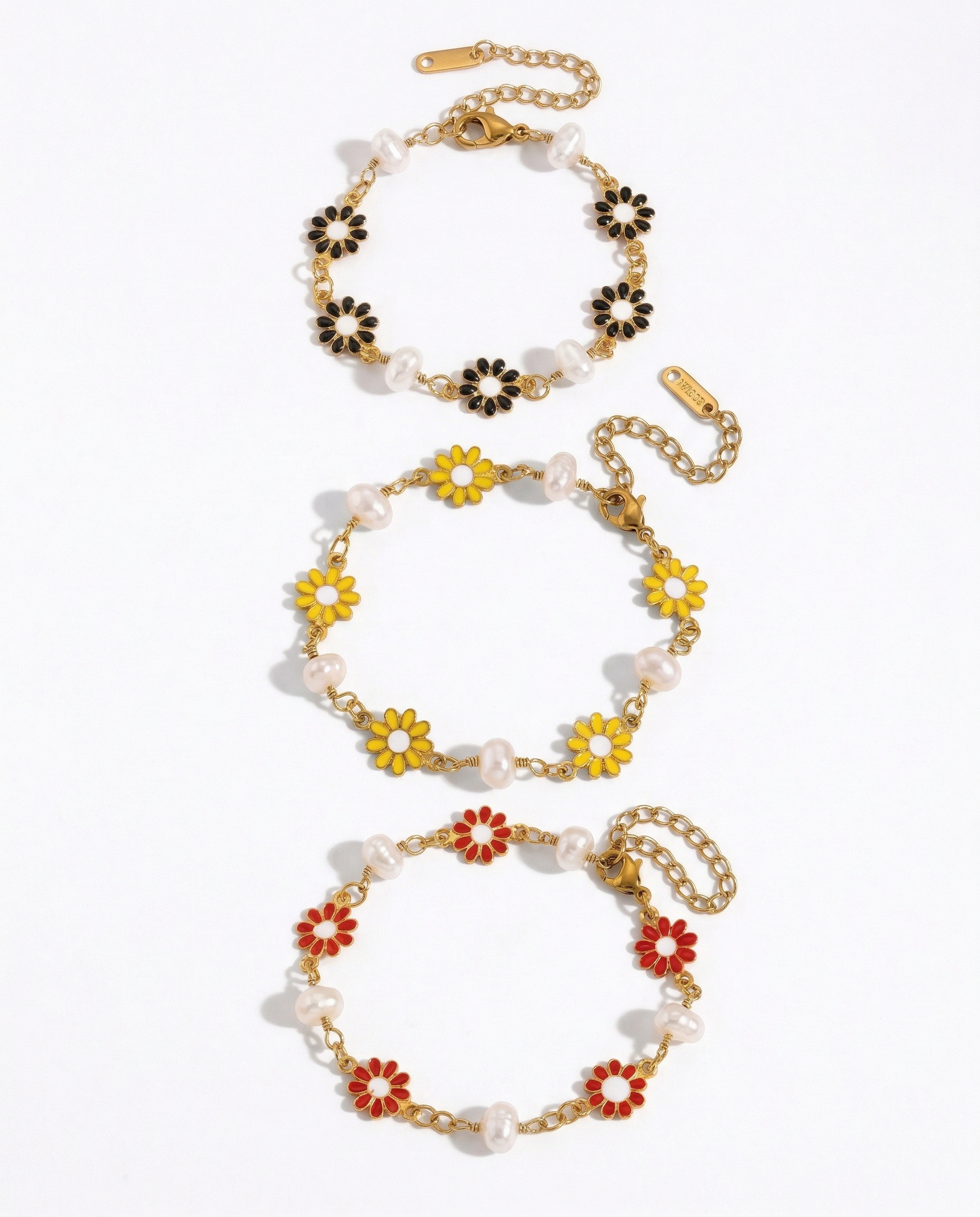 Daisy Charm Bracelet