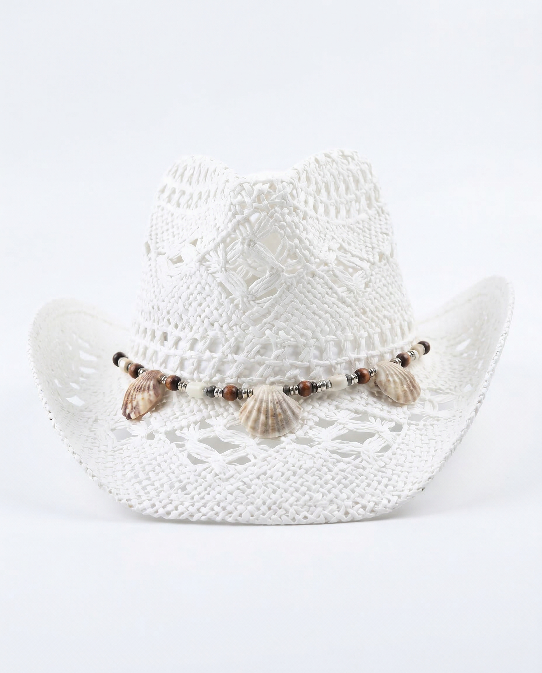 Coastal Shell Straw Hat