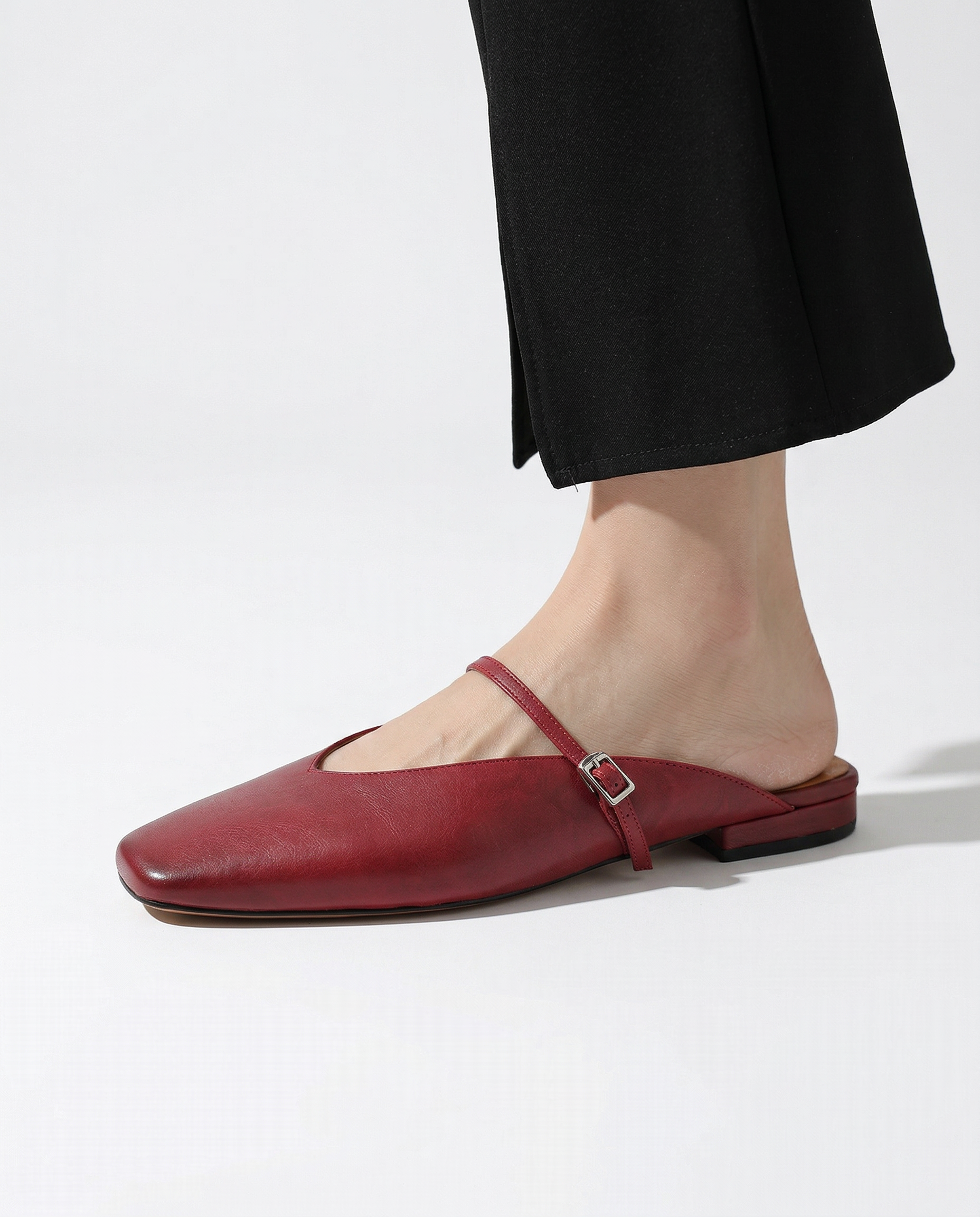 Verona Leather Mules