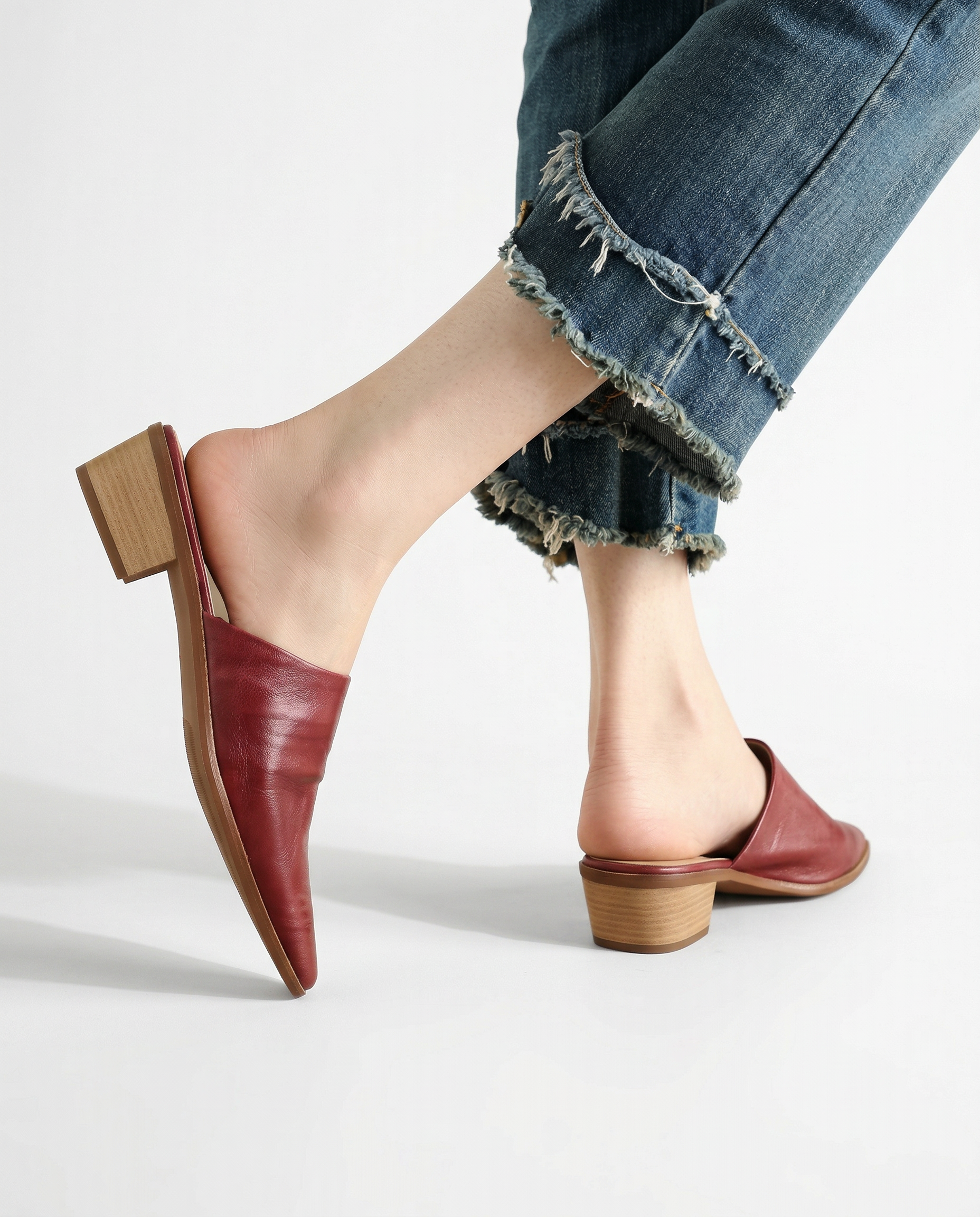 Georgina Leather Mule
