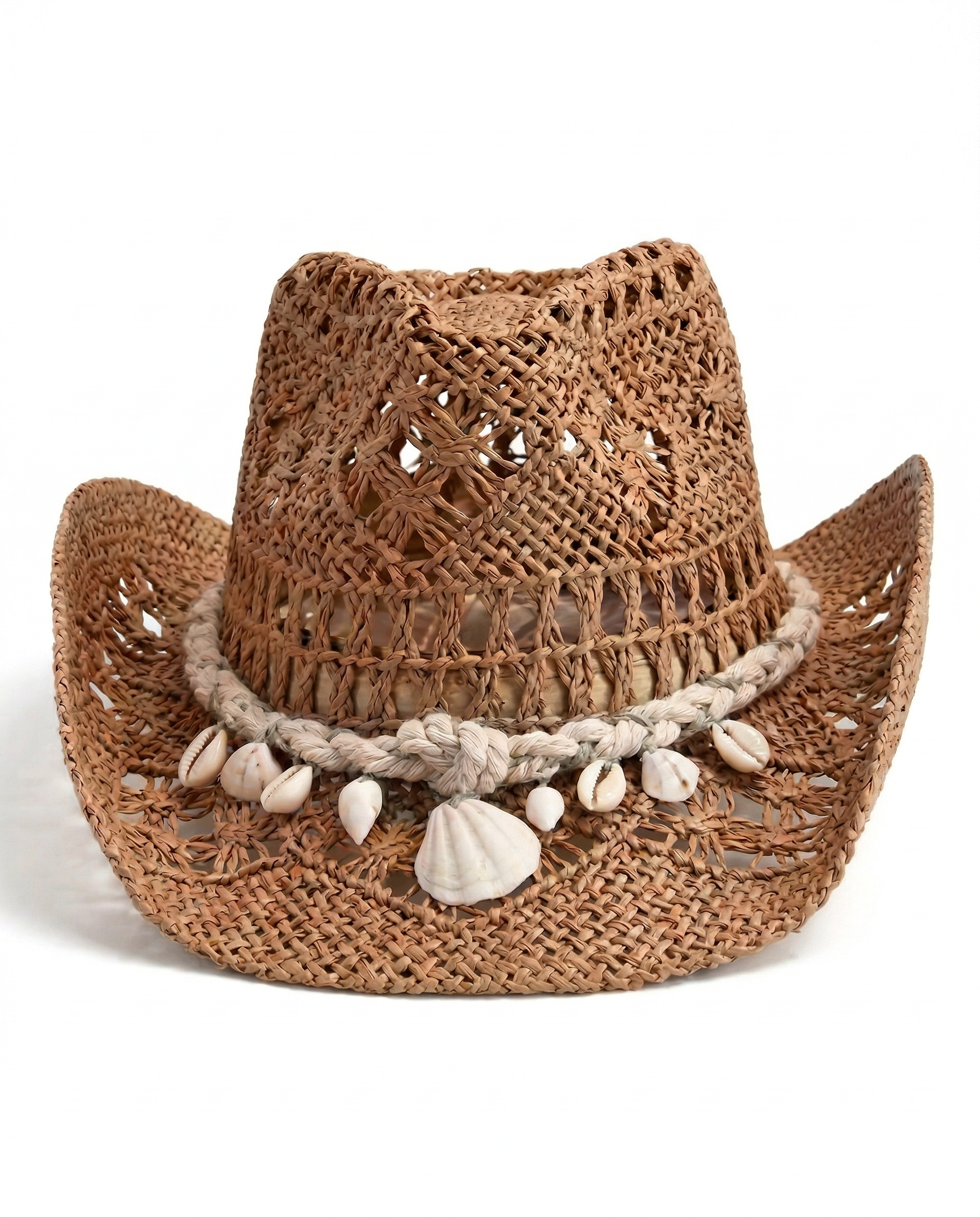 Seaside Shell Straw Hat
