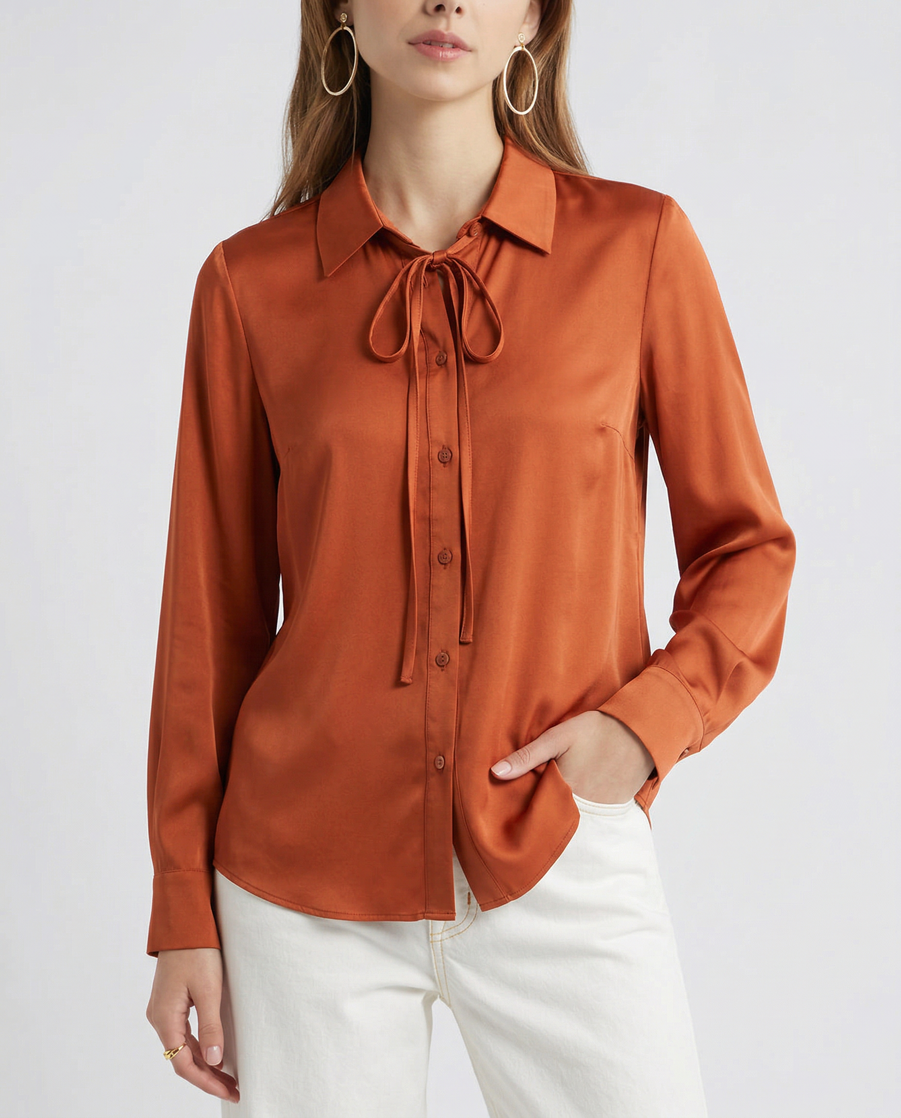 Adriana Button-Down Blouse