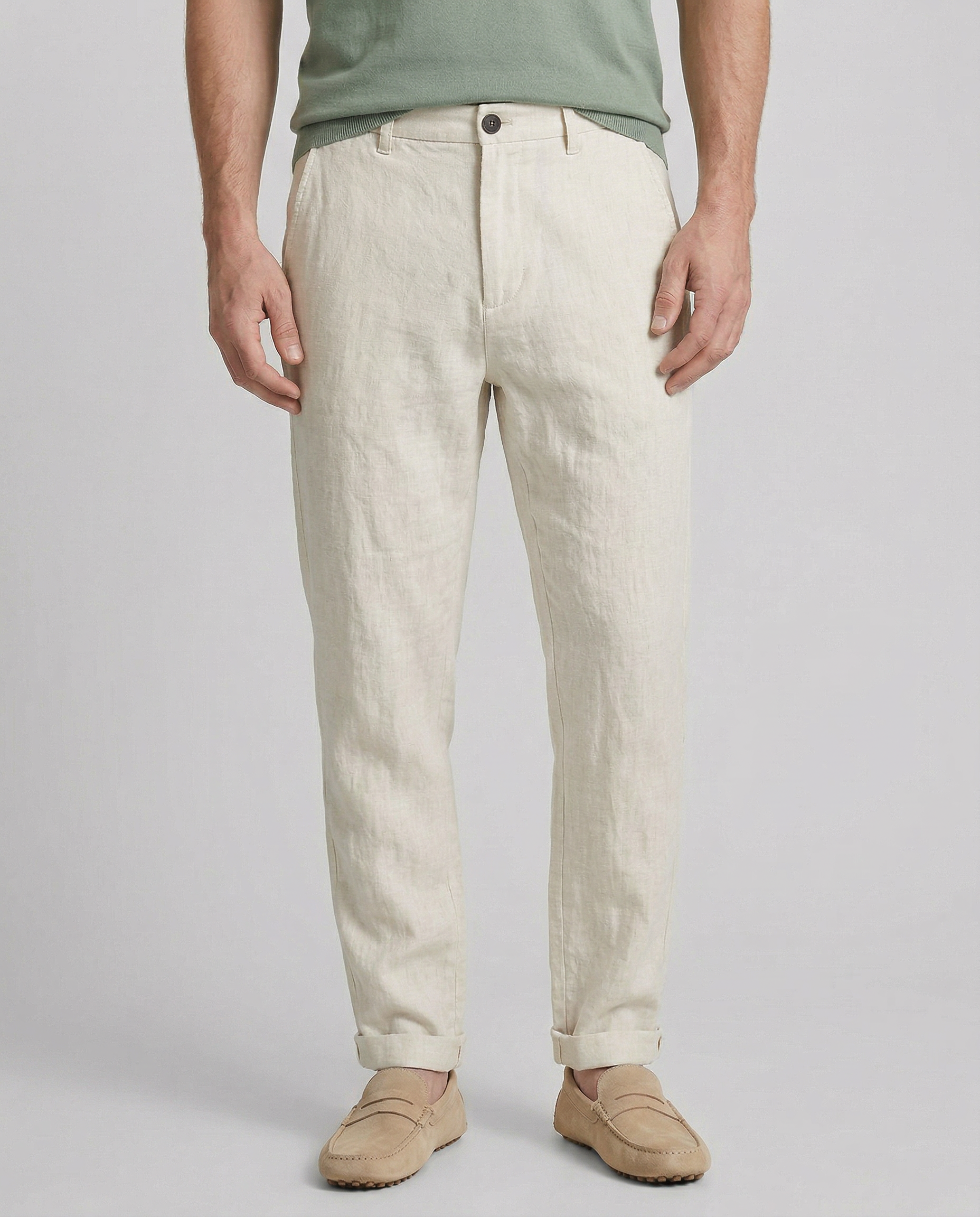Leonardo Cotton-Linen Pant