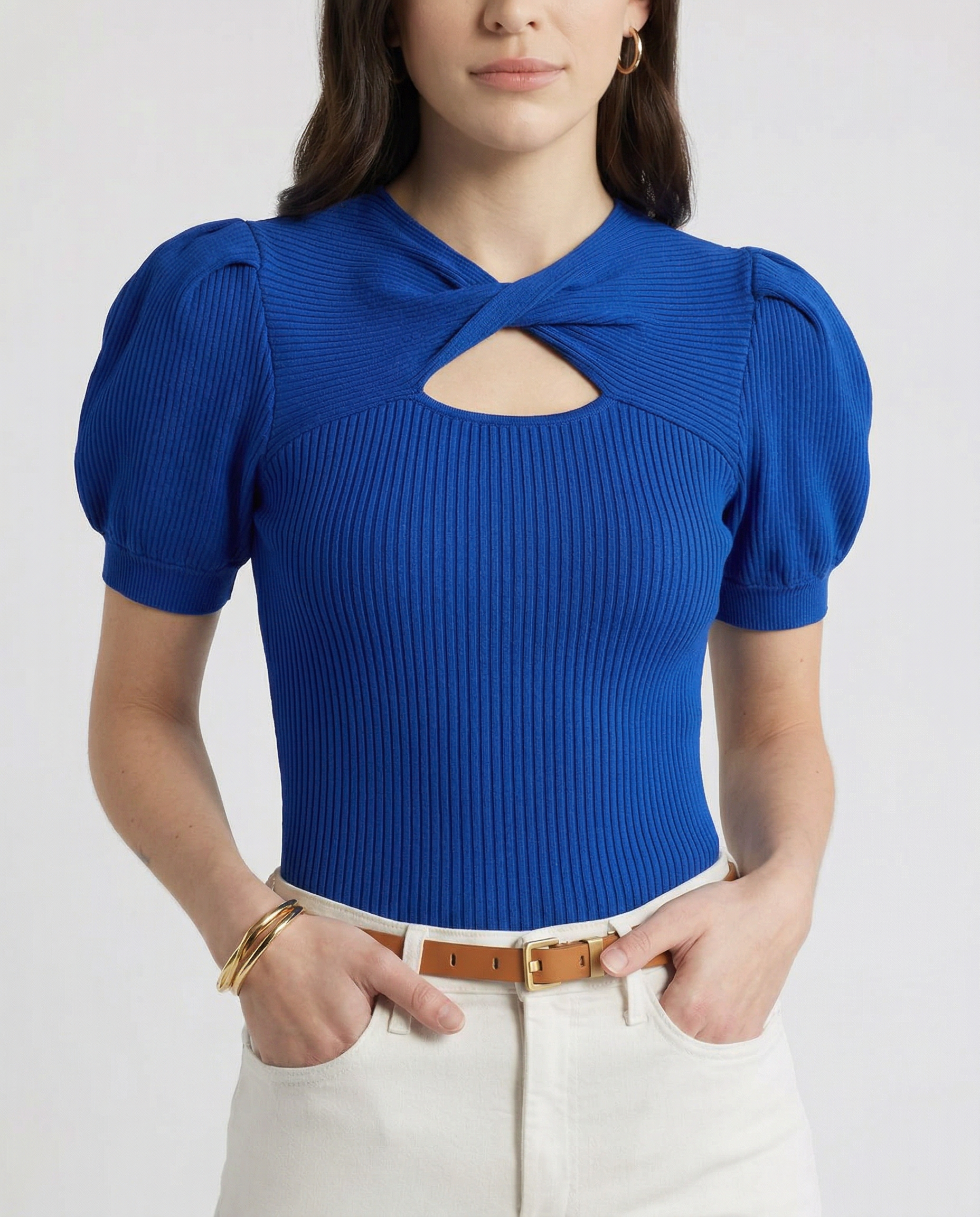 Bridget Cutout Knit Top