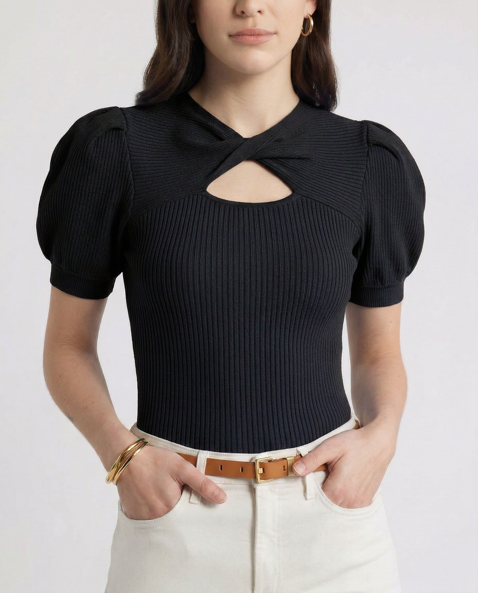 Bridget Cutout Knit Top