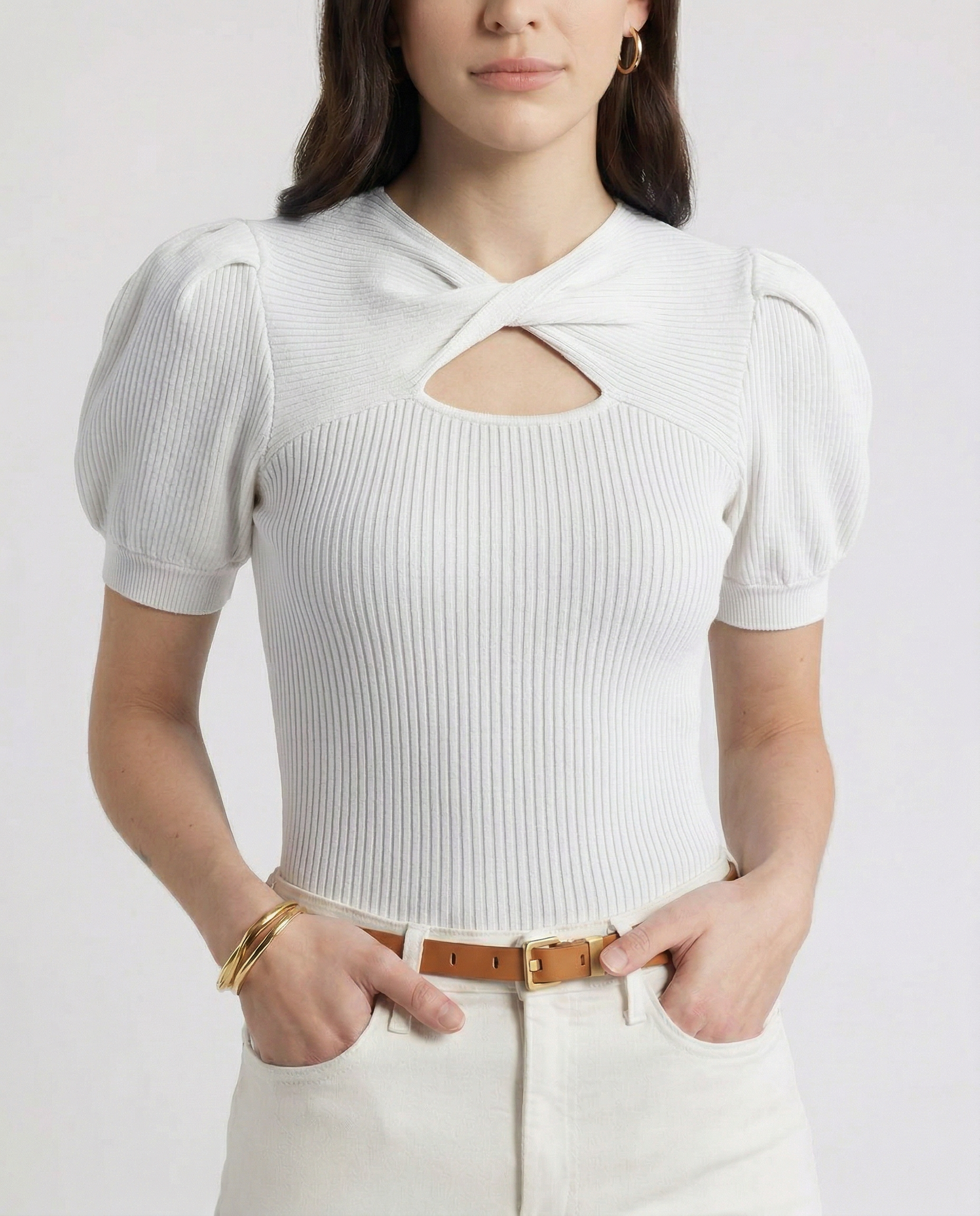 Bridget Cutout Knit Top