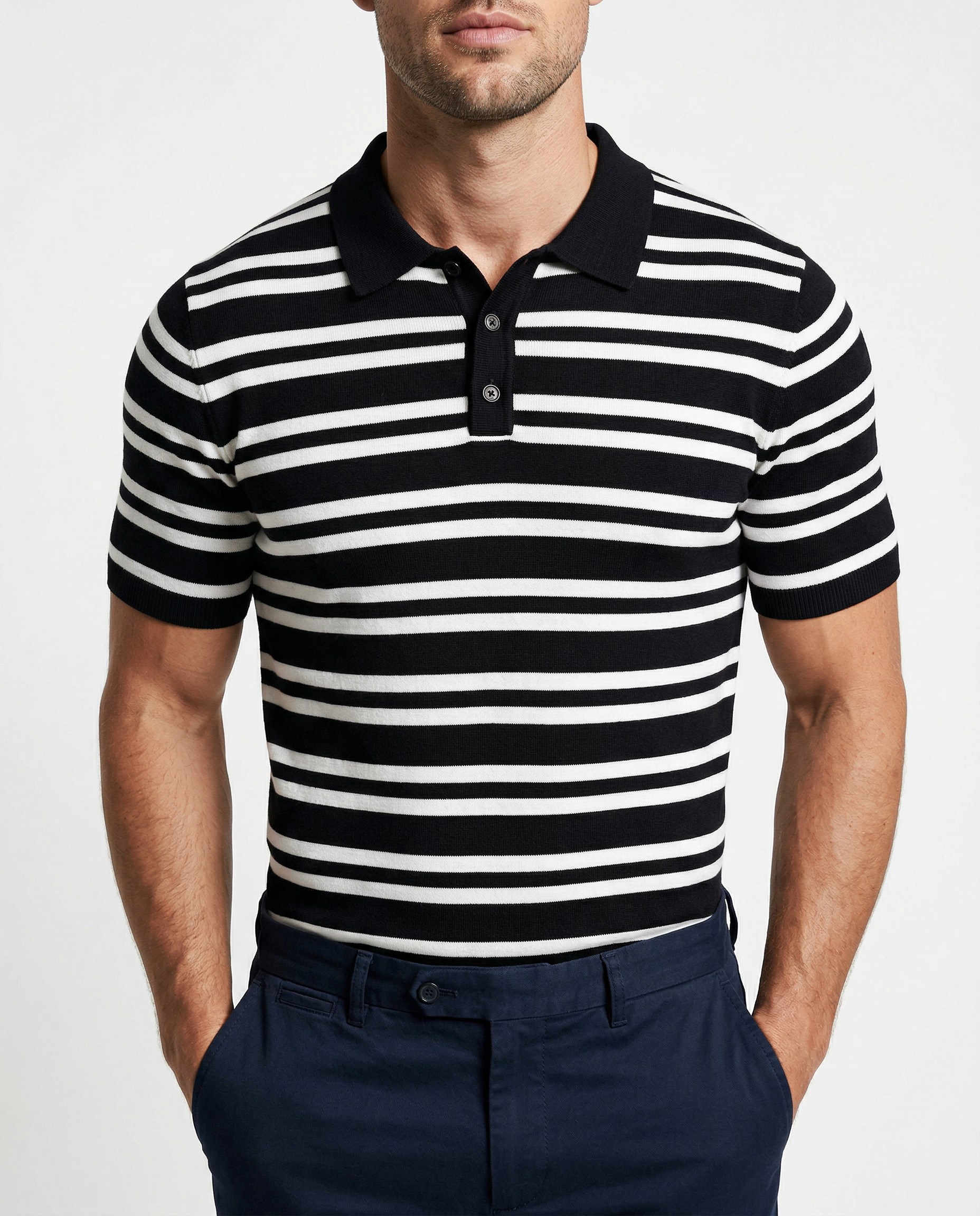 Haverford Striped Polo Shirt