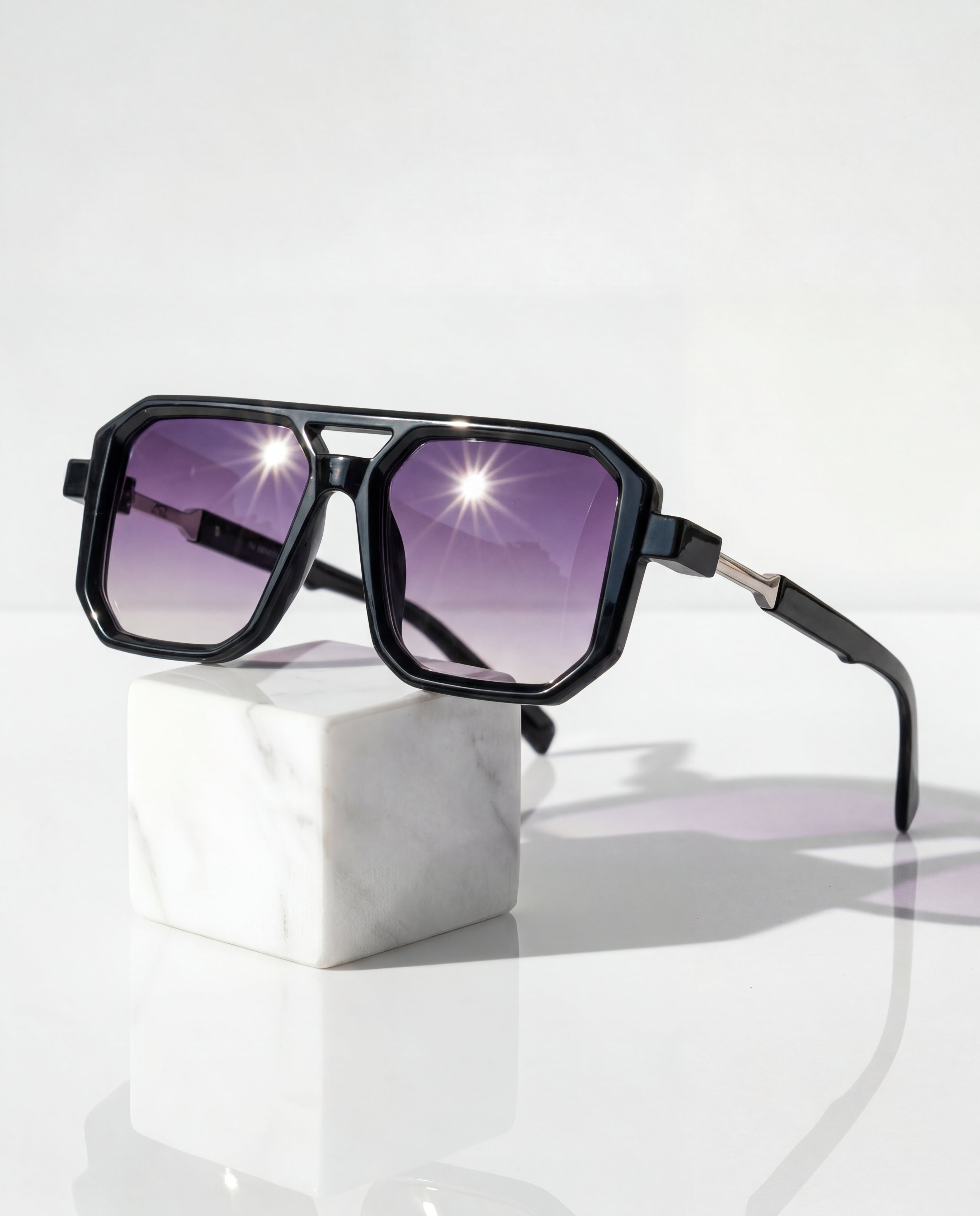 Pantera Retro Boxy Sunglasses