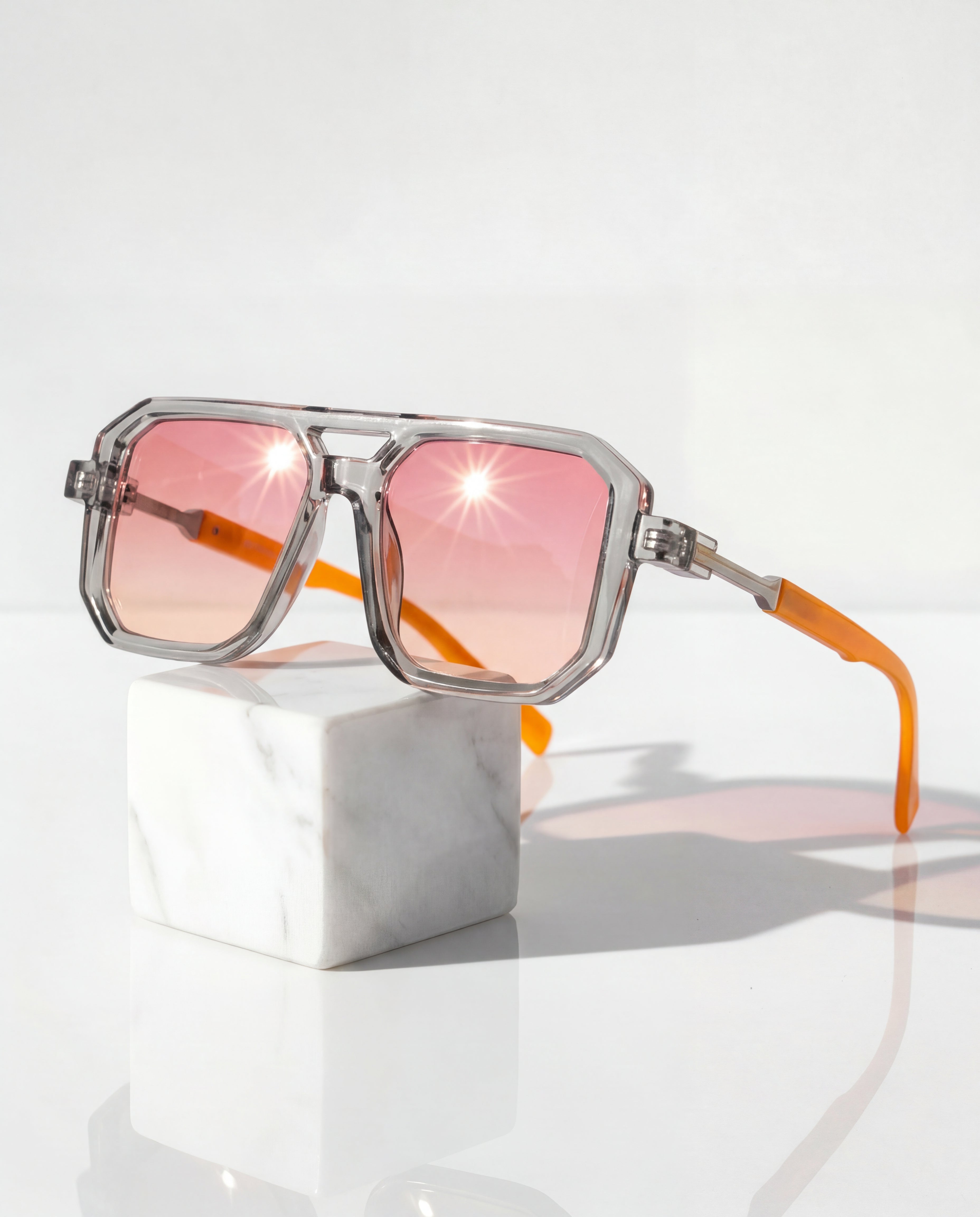 Pantera Retro Boxy Sunglasses