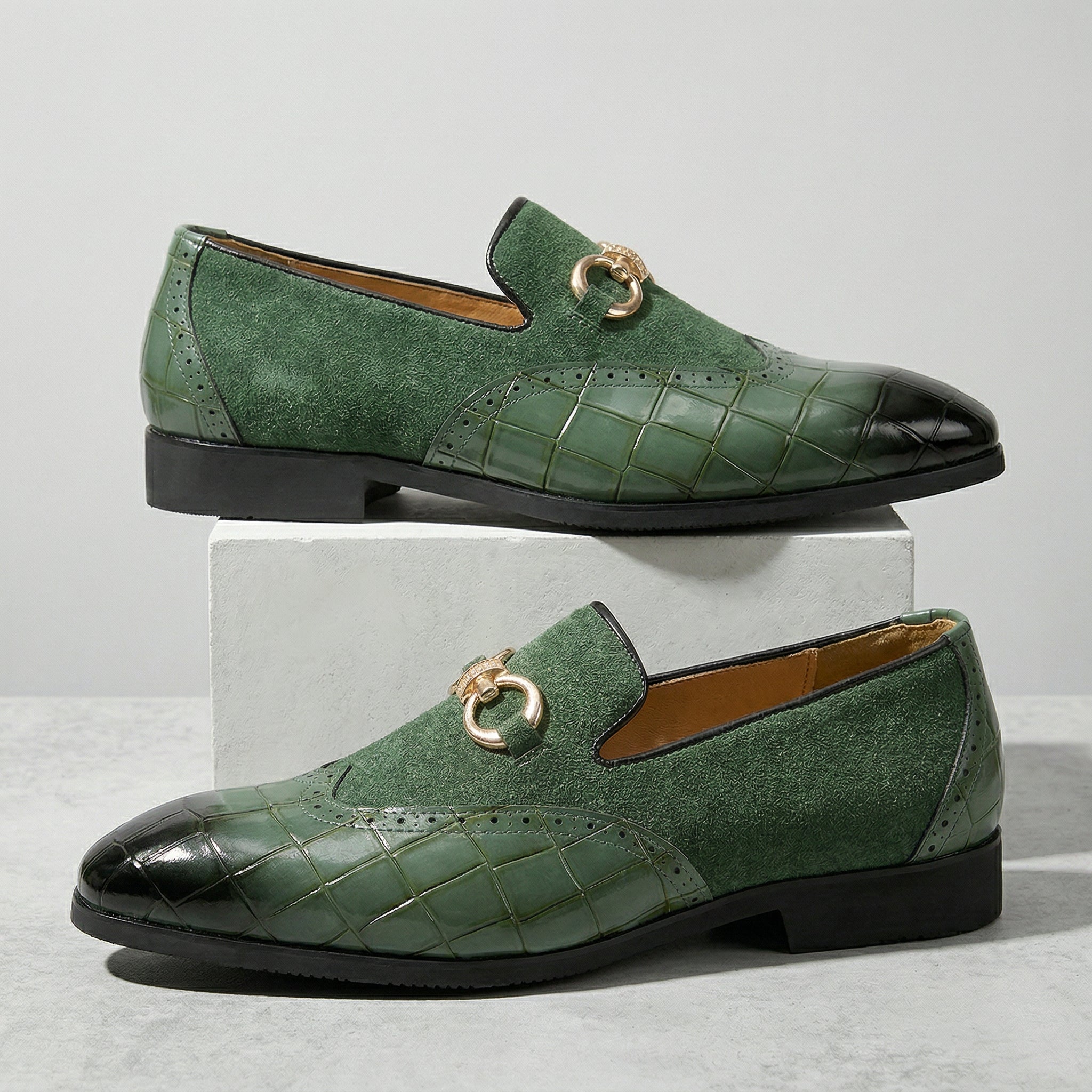Martinelli Crocksin Leather Loafer