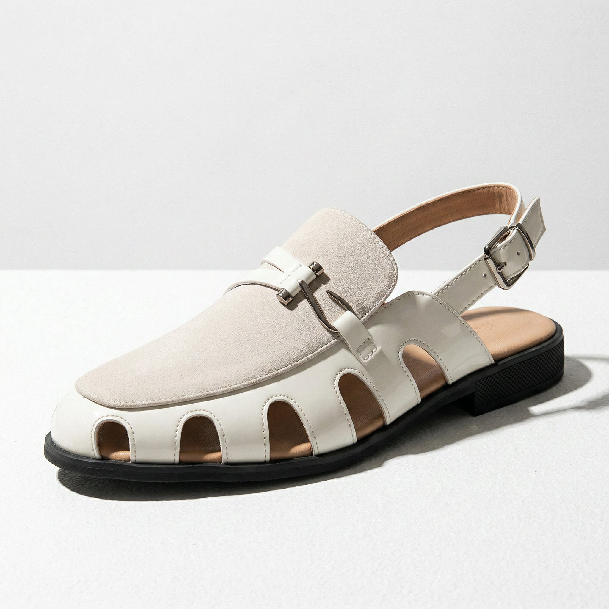 Hafford Leather Slingback Loafer