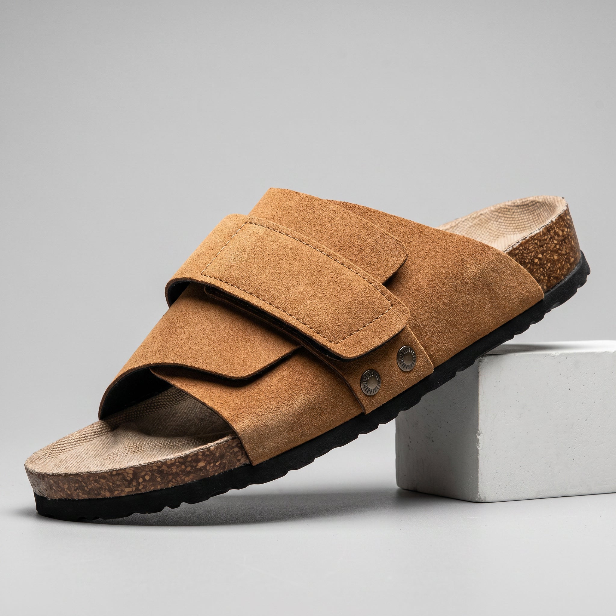Naples Suede Strap Sandal