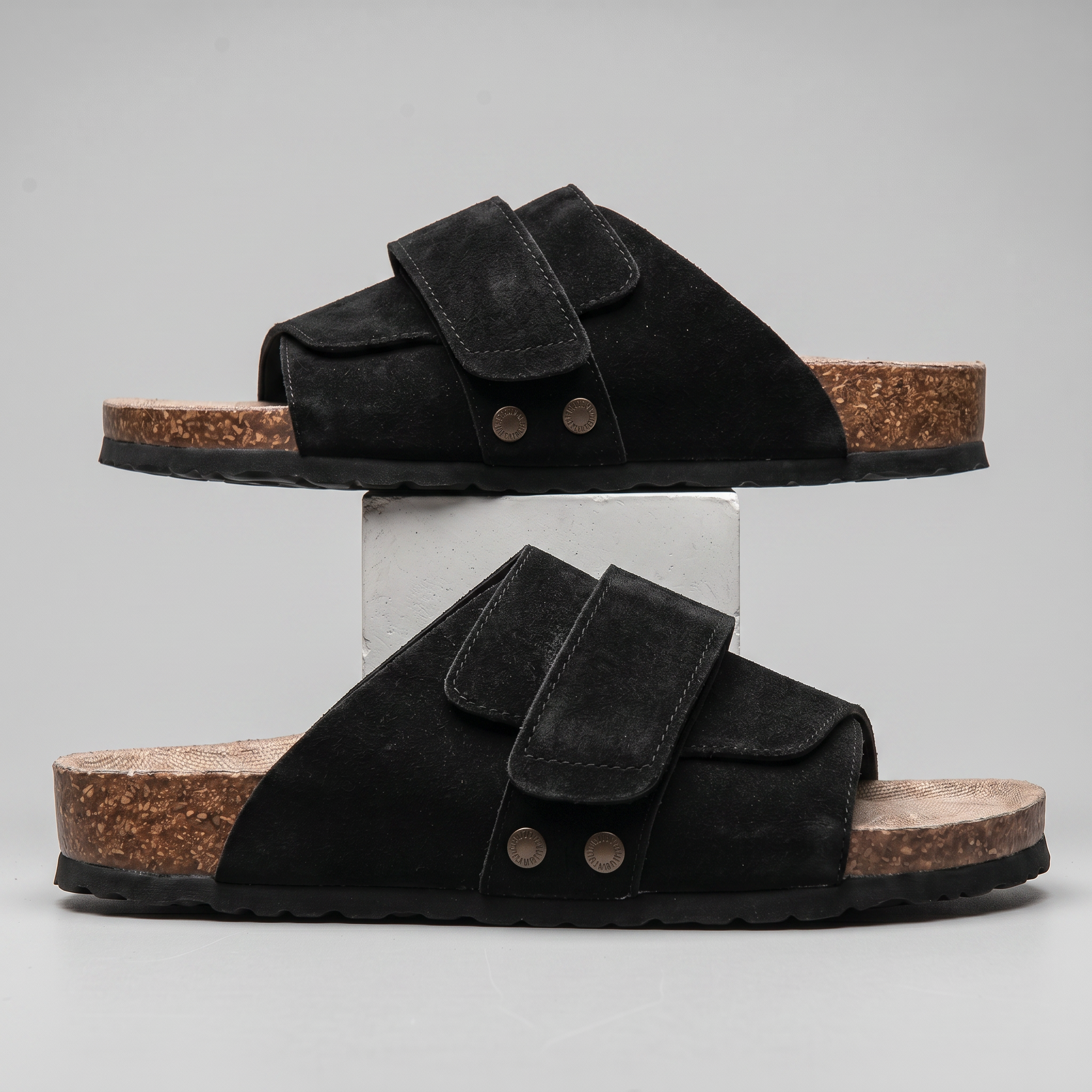 Naples Suede Strap Sandal