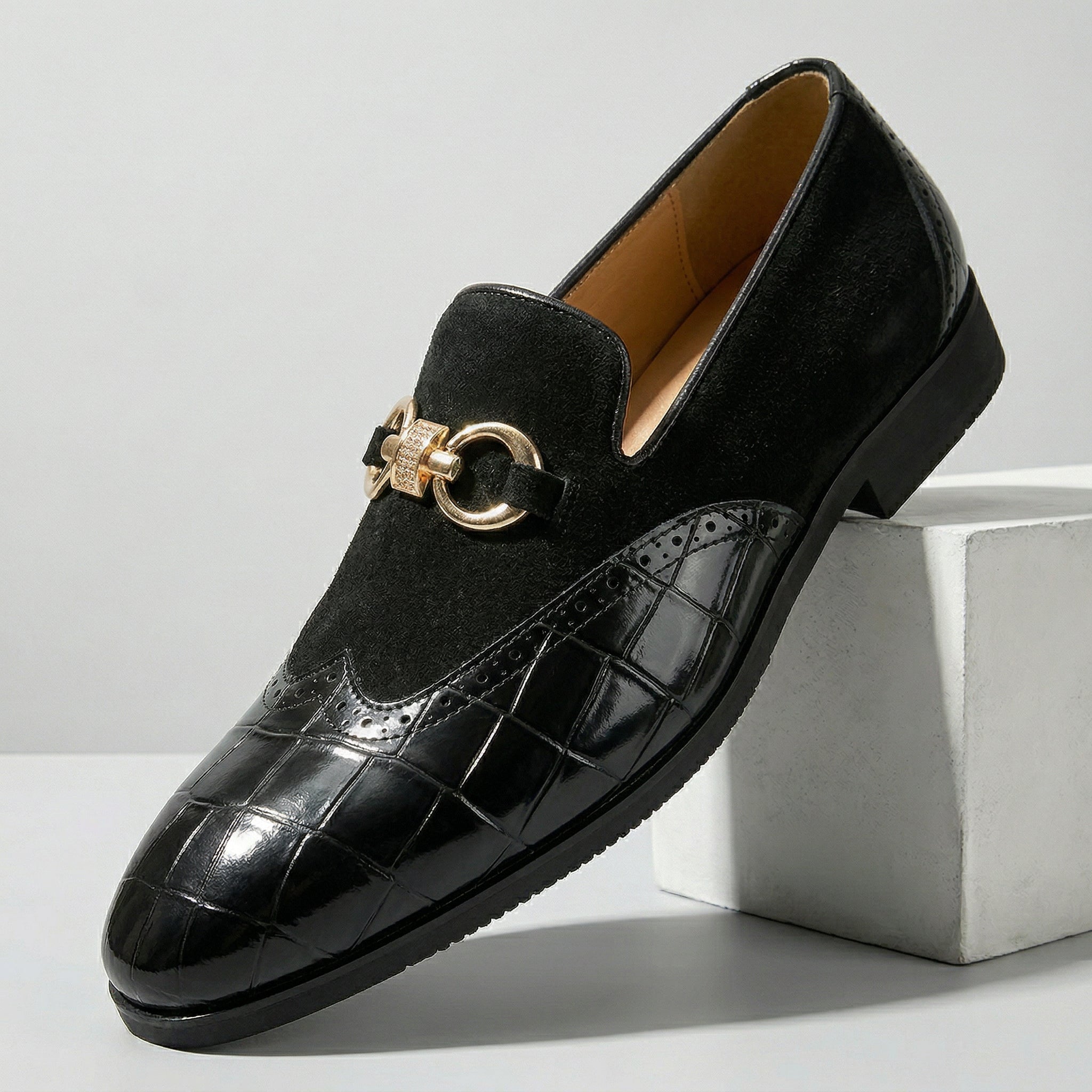 Martinelli Crocksin Leather Loafer