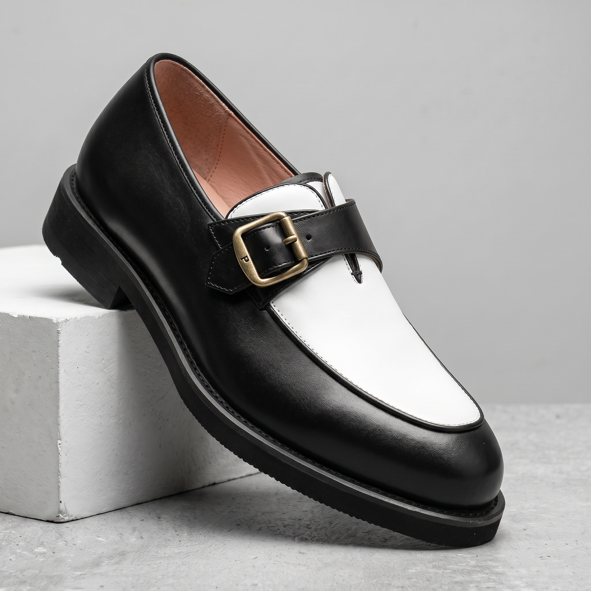 Denzel Hugh Leather Monkstrap