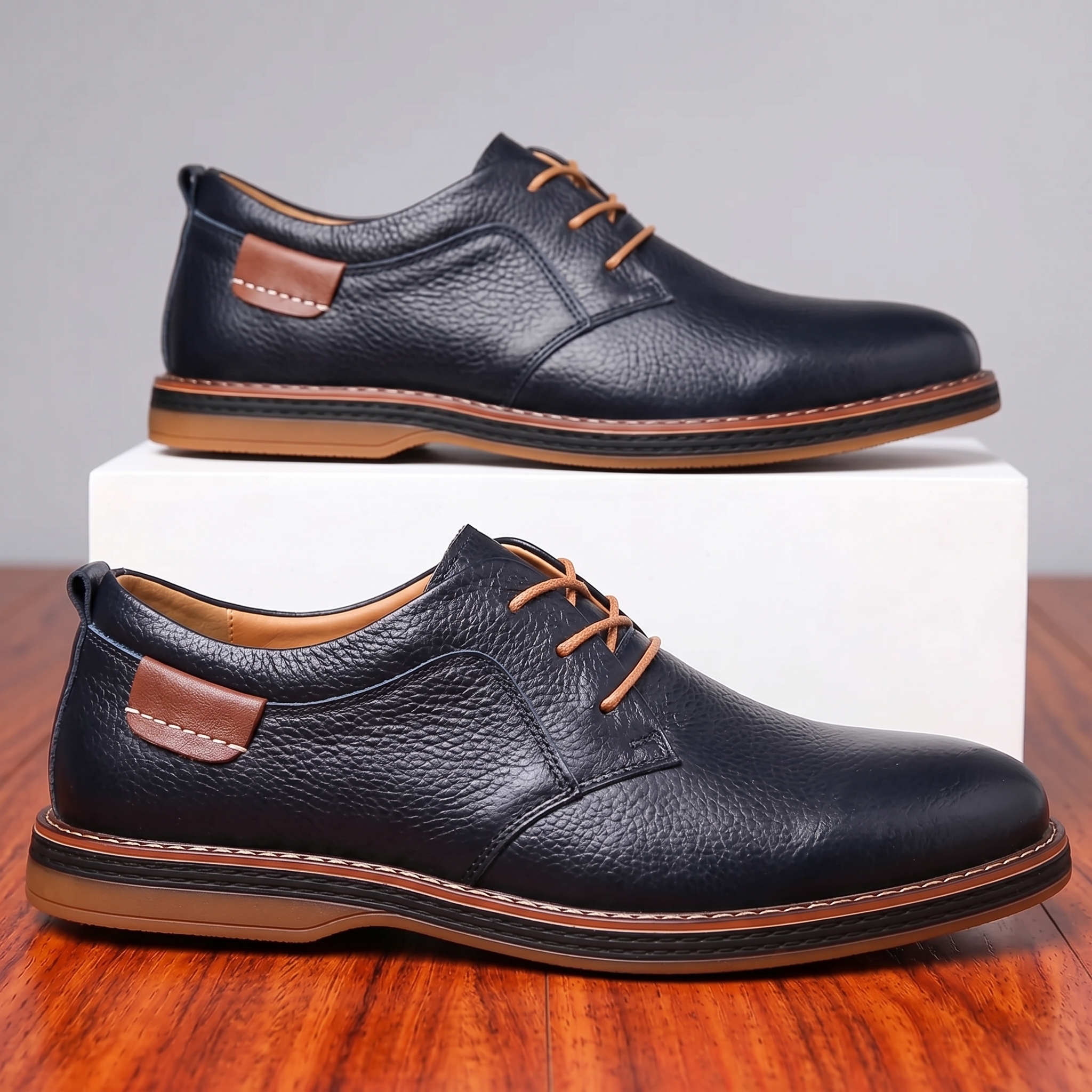 Hoffman Leather Derby Shoe