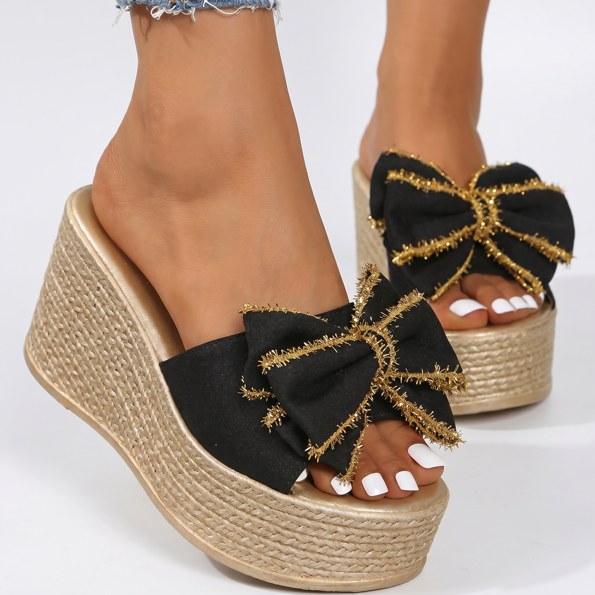 Aurelia Espadrille Wedge Sandal