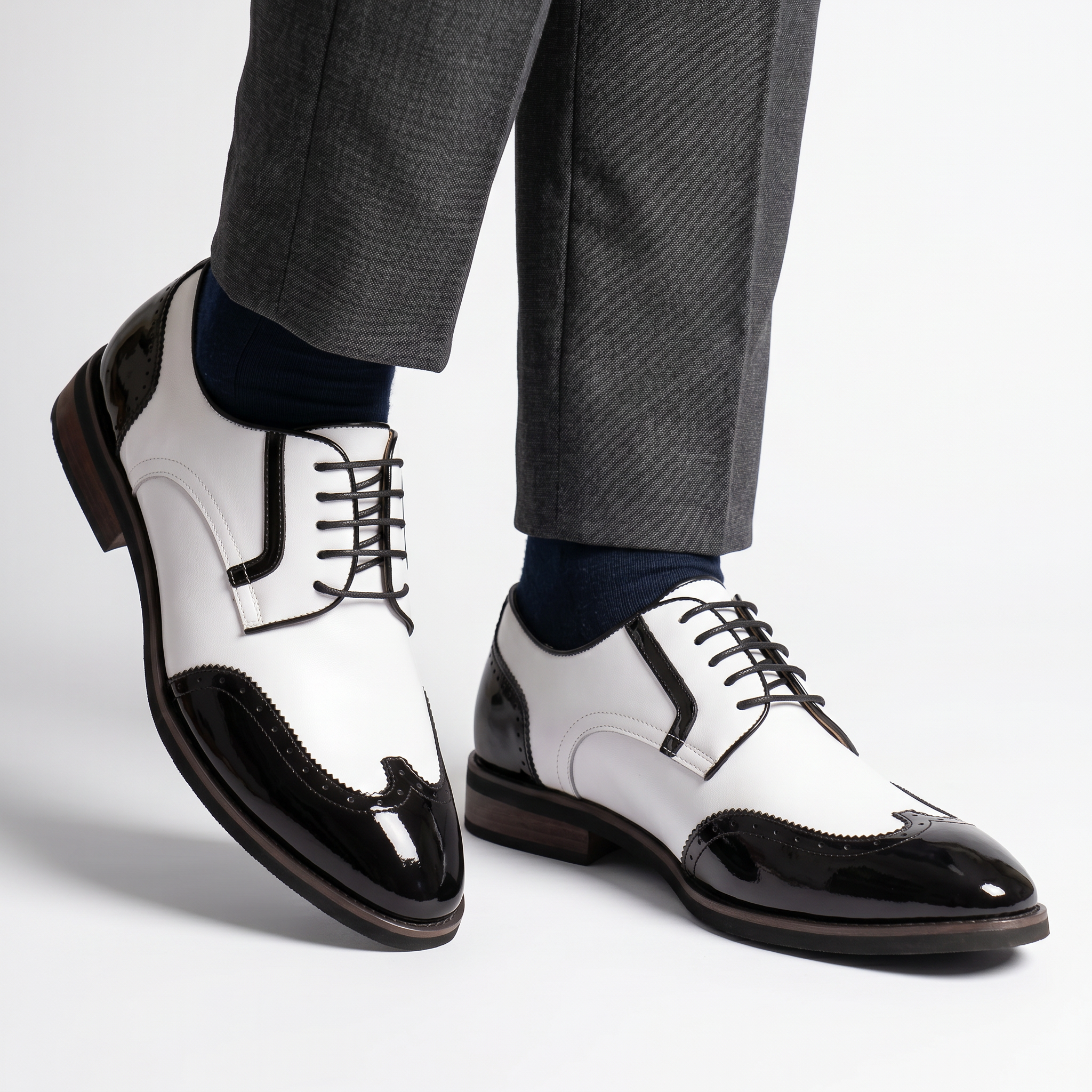Angelo Oxford Leather Derby Shoe