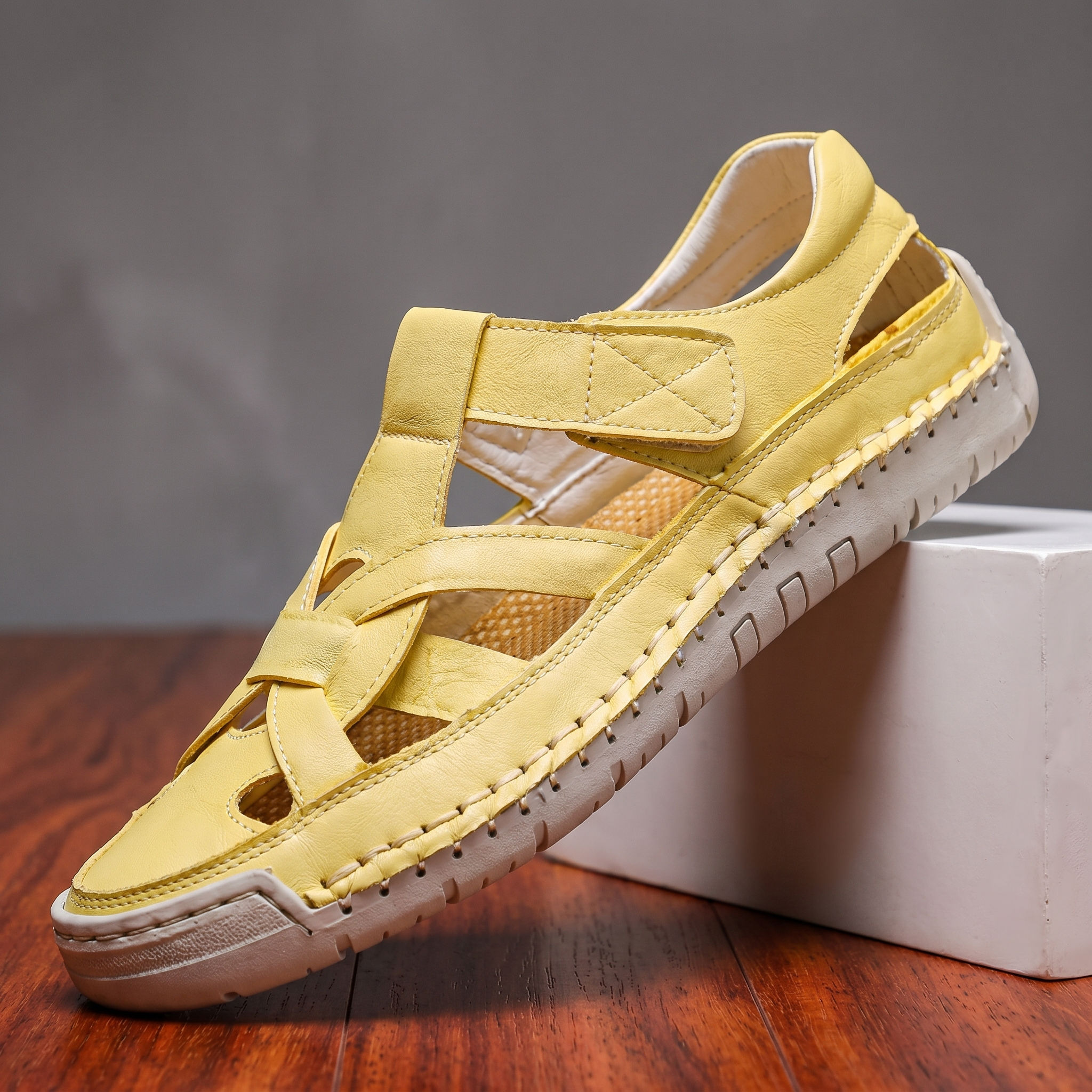 Brandon Leather Hybrid Sandal