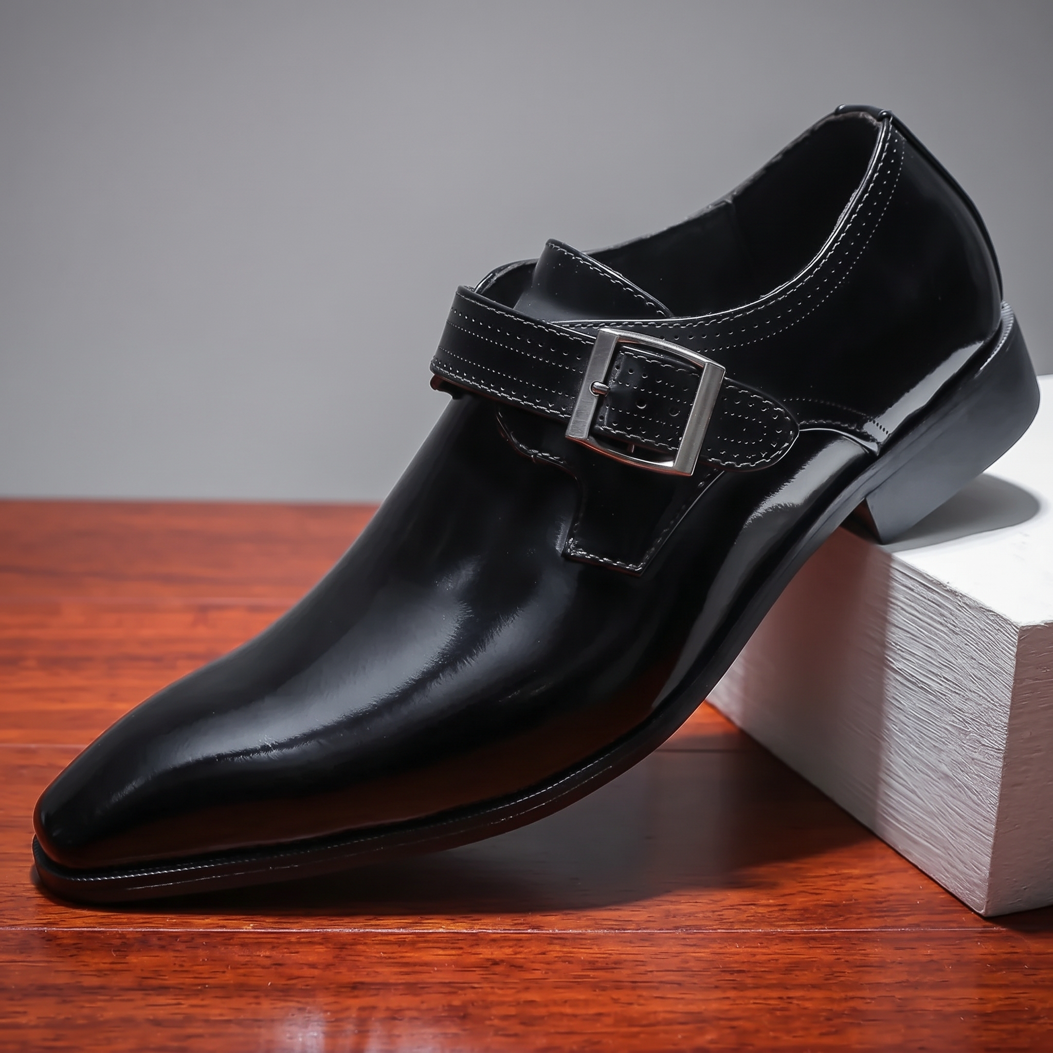 Rousseau Leather Monkstrap