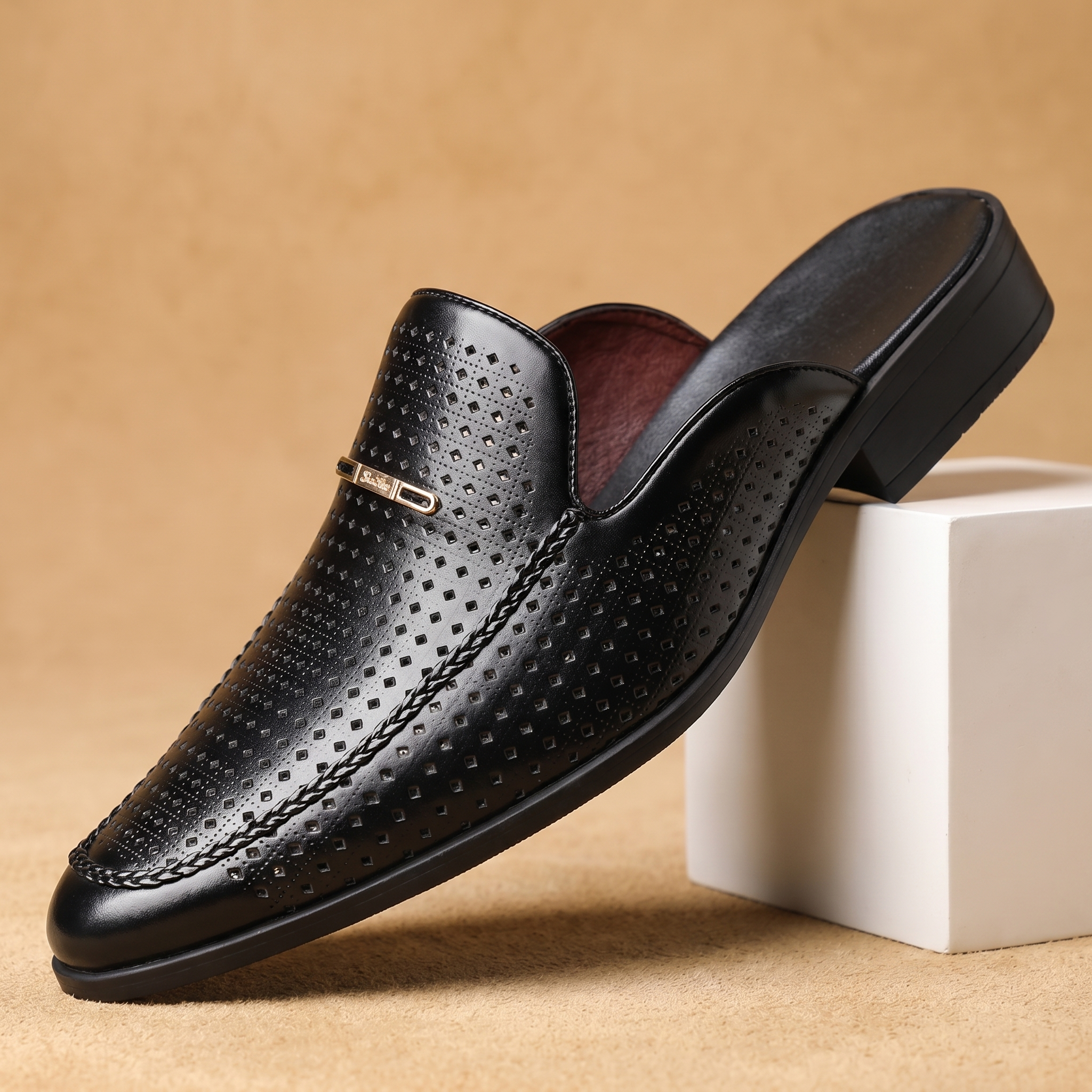 Moretti Leather Mule