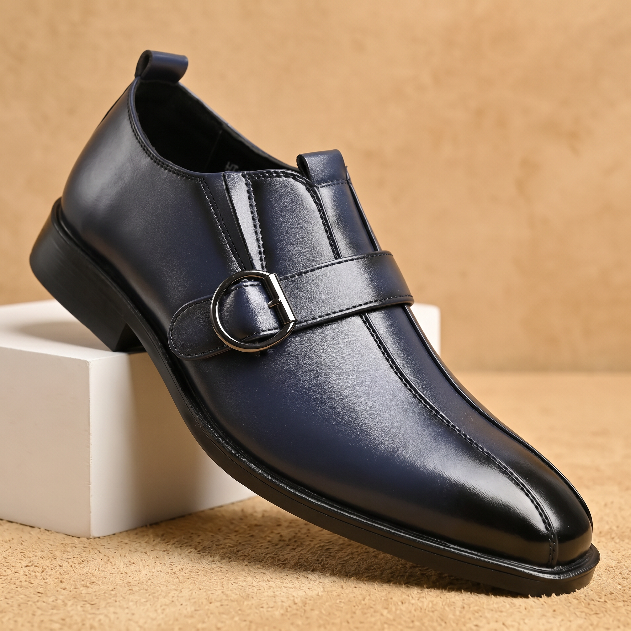 Carnegie Leather Monk Strap