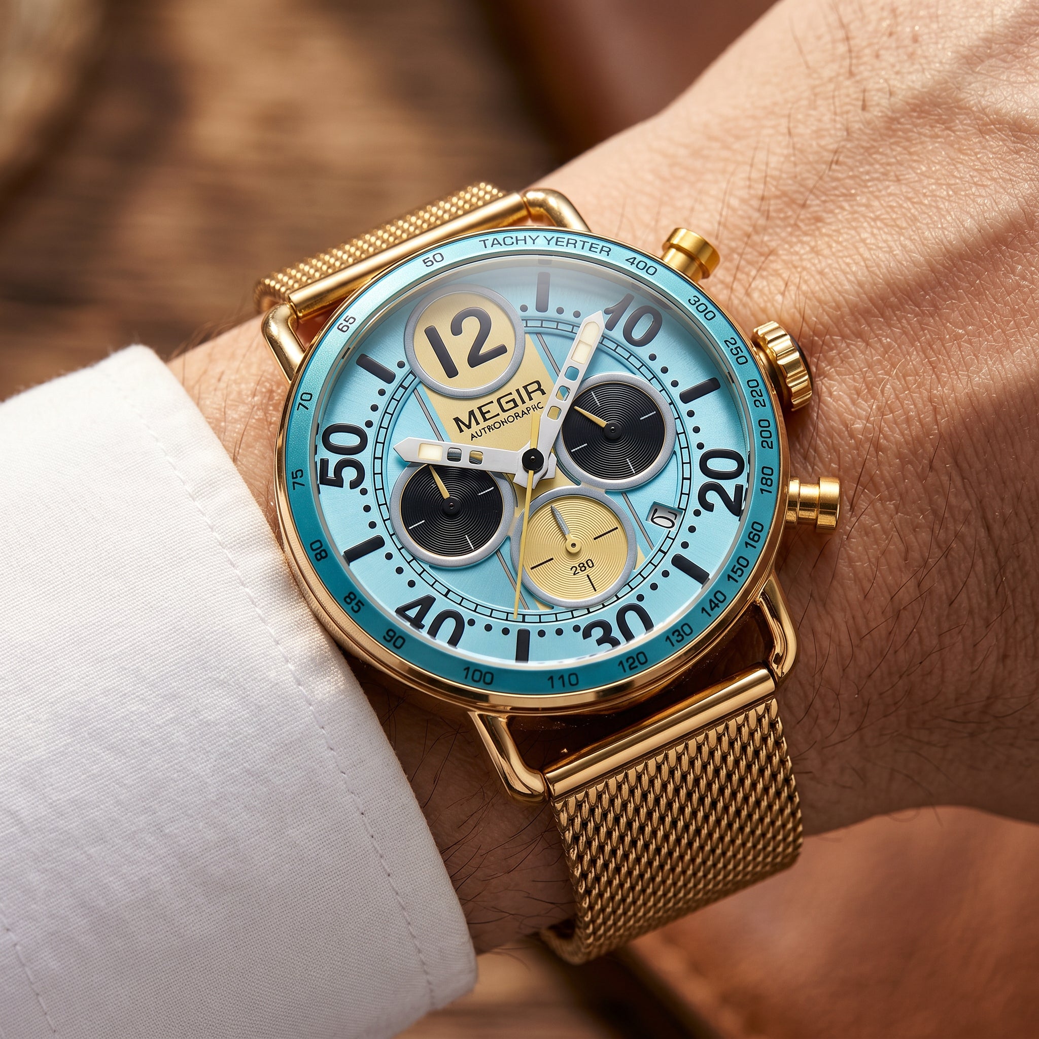 Weston Quartz Chronograph, 40mm