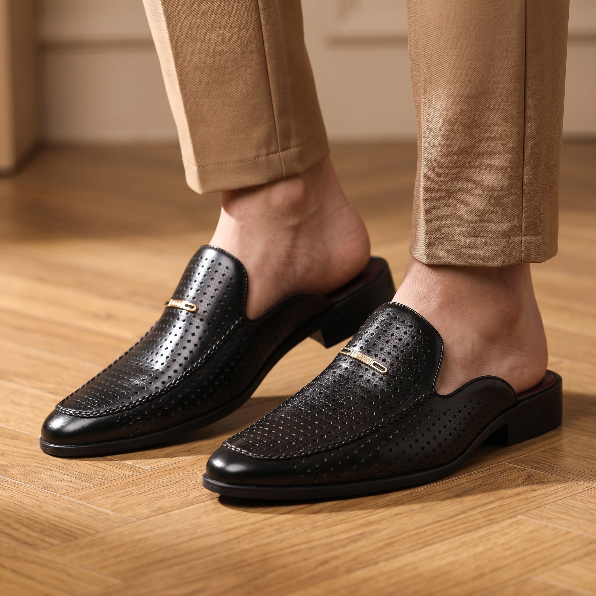Moretti Leather Mule