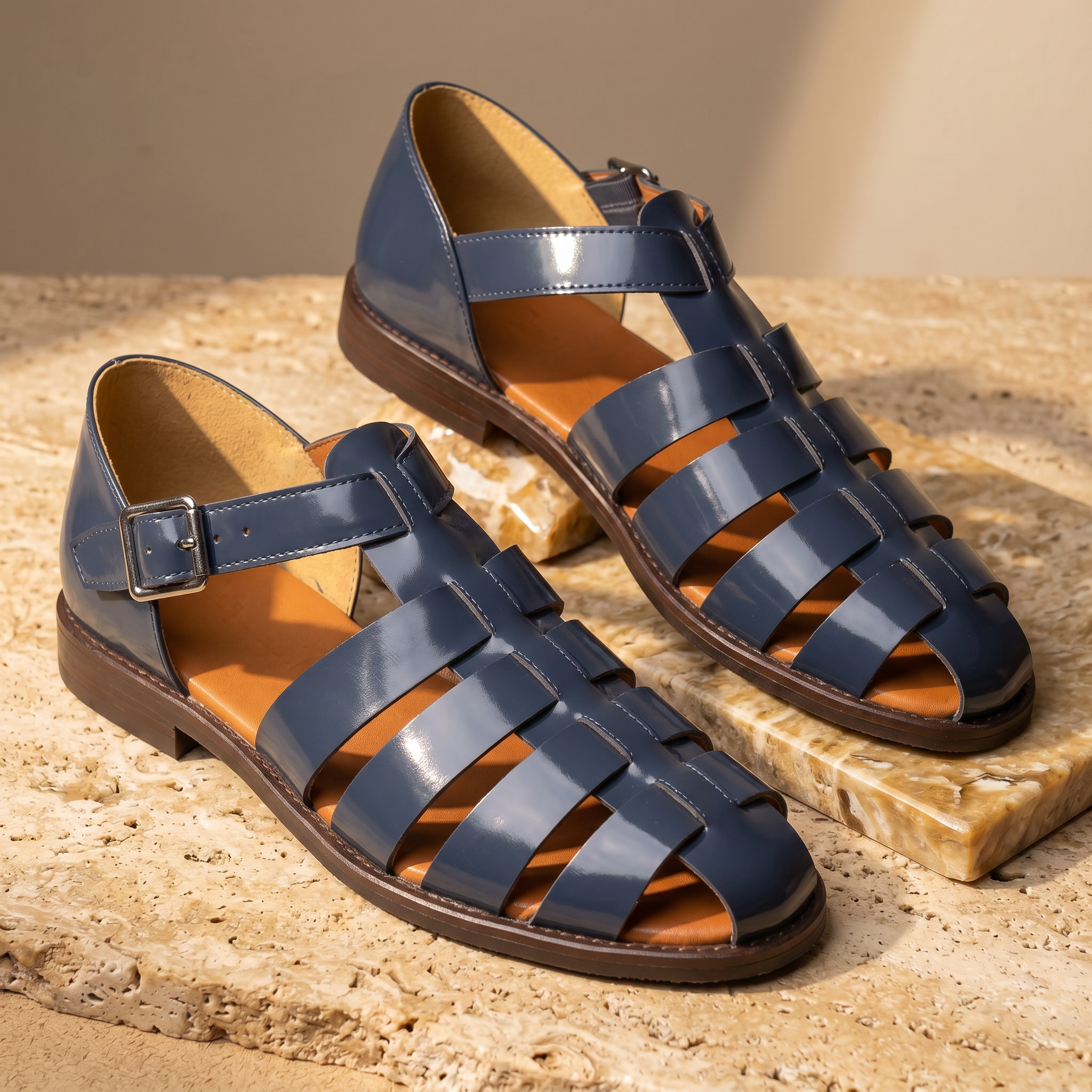 Russo Gladiator Leather Sandal