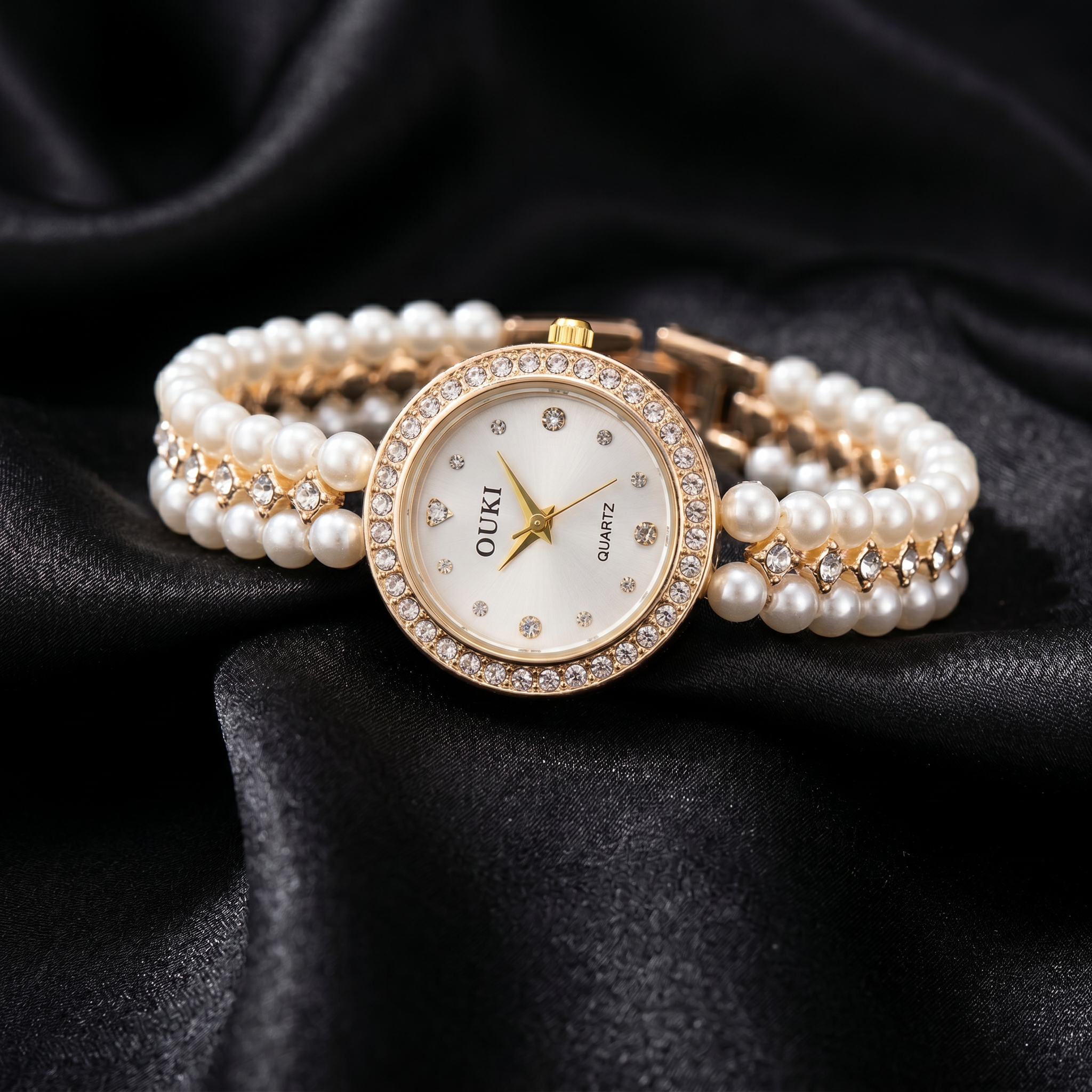 Sloane Pearl Bracelet Watch