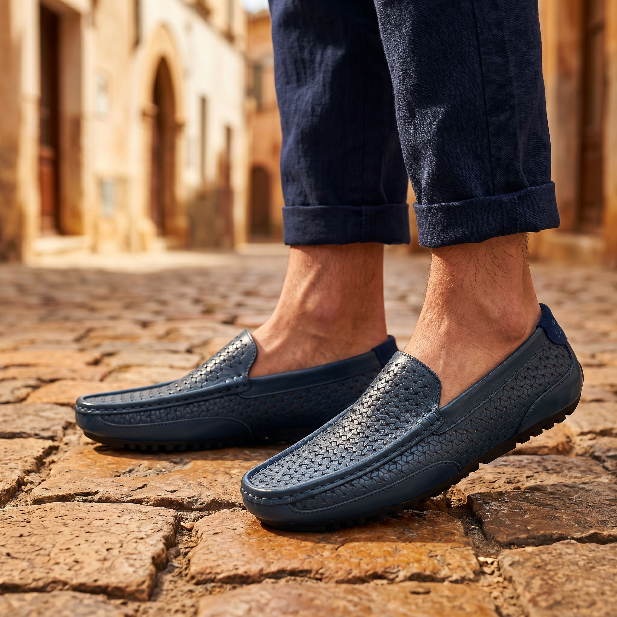 Richmond Perforated Leather Loafer