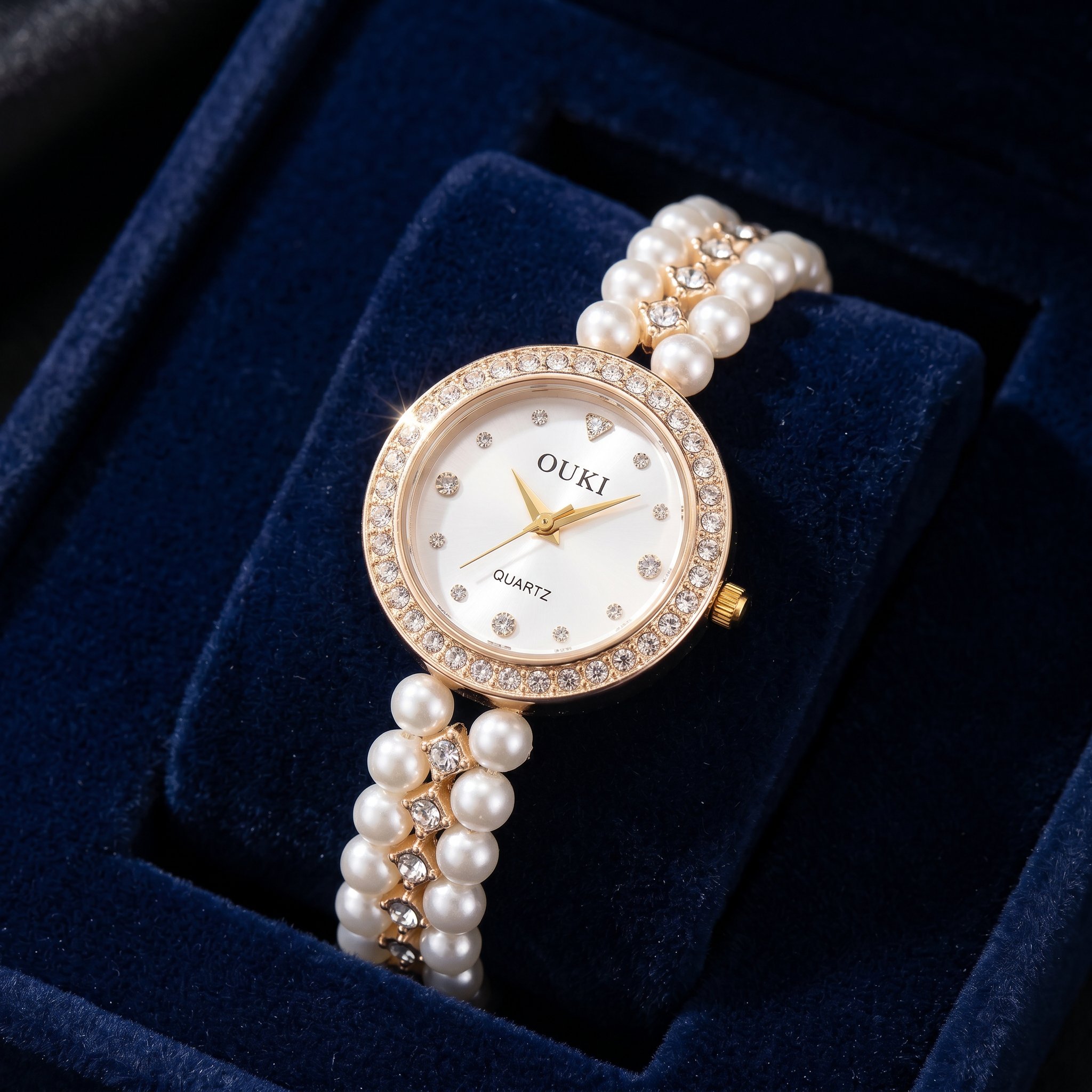 Sloane Pearl Bracelet Watch