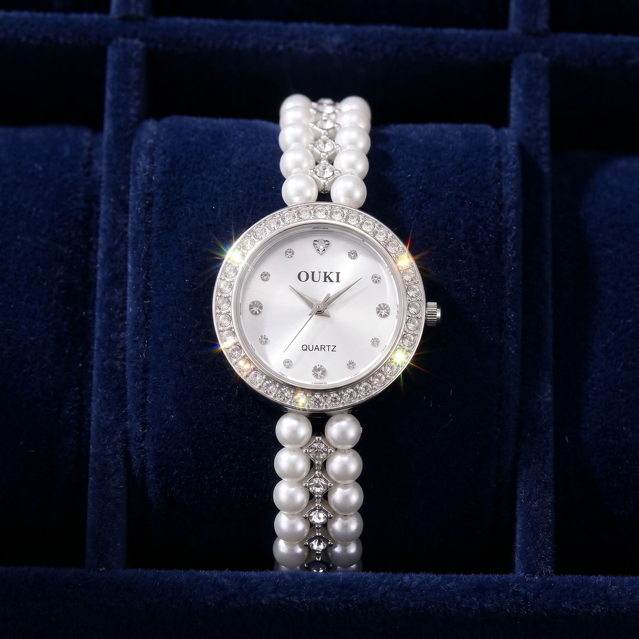 Sloane Pearl Bracelet Watch
