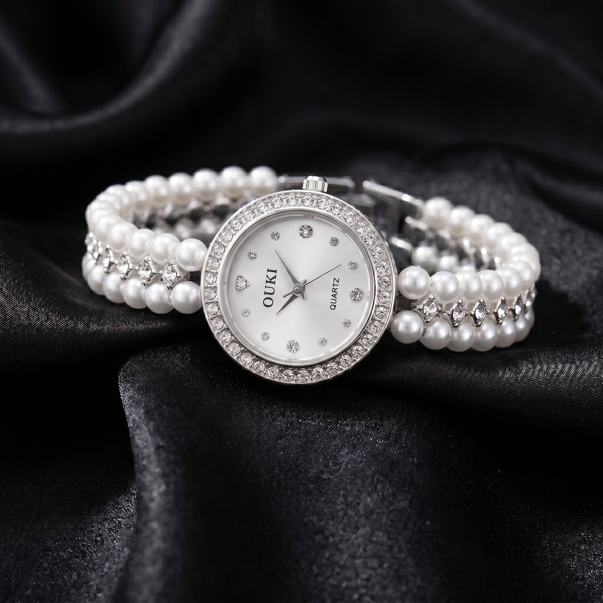 Sloane Pearl Bracelet Watch