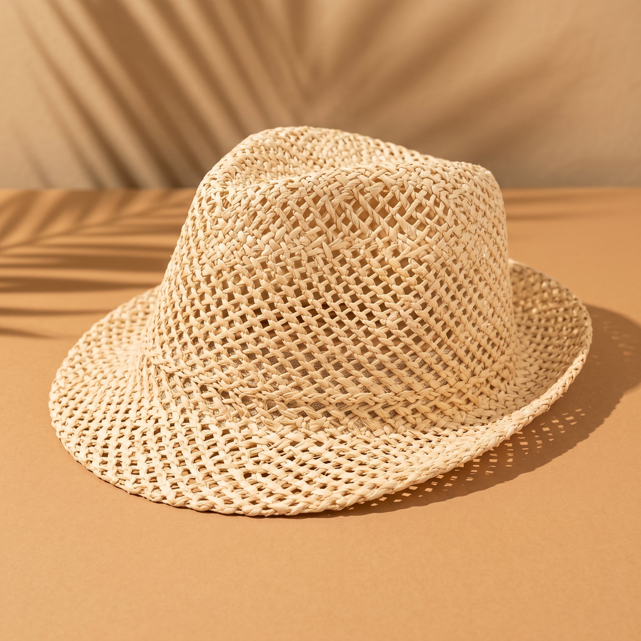 Duke Straw Fedora Hat