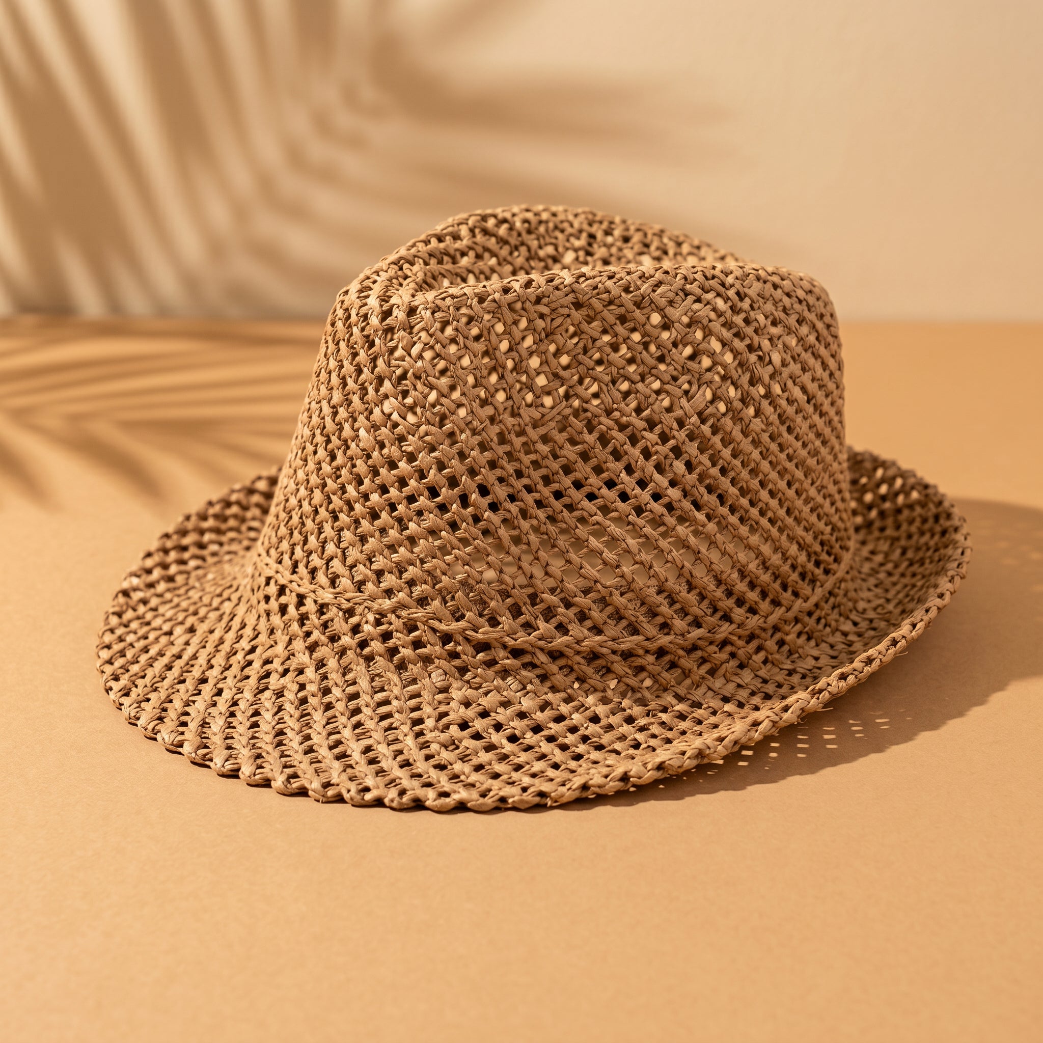 Duke Straw Fedora Hat
