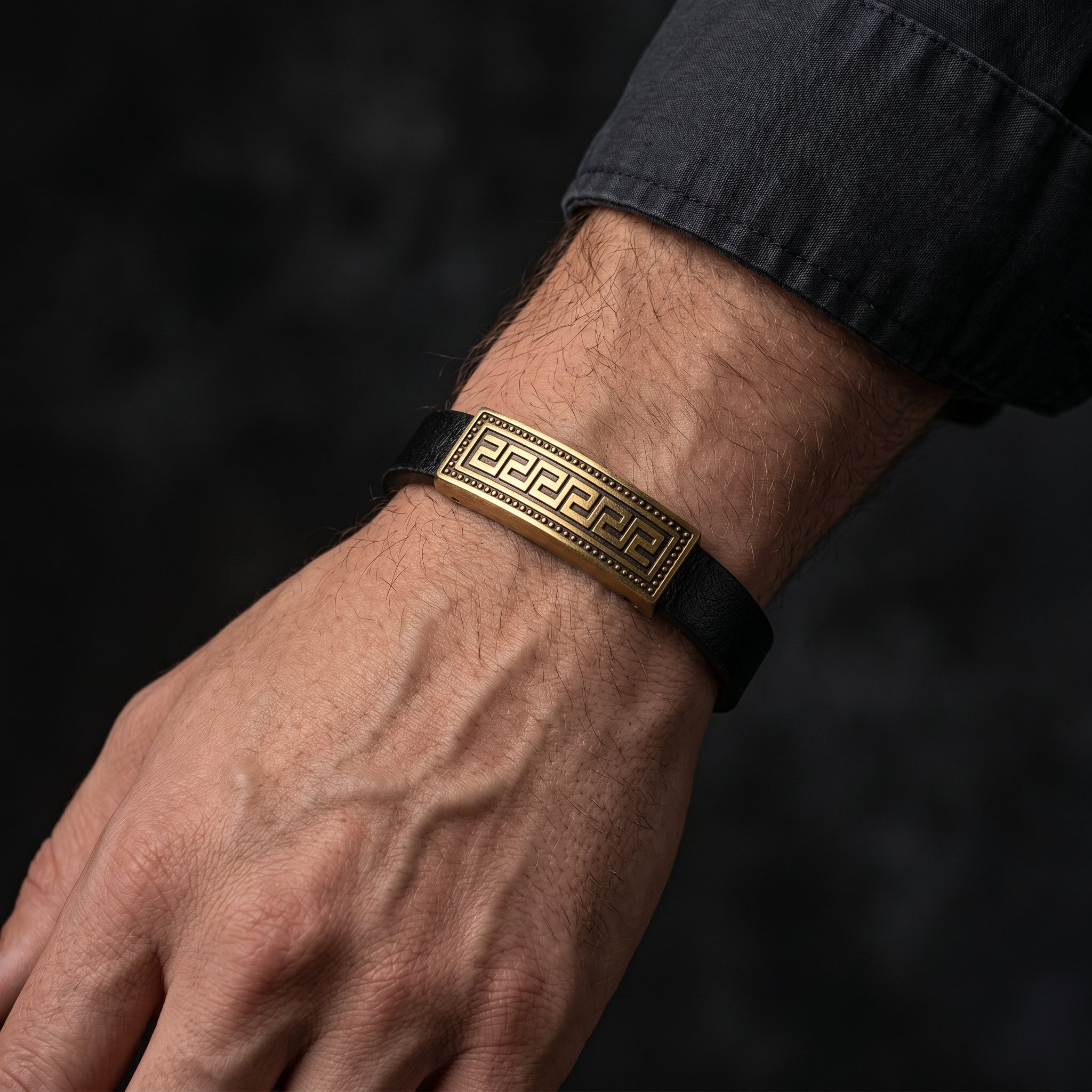 Anterio Leather Bracelet