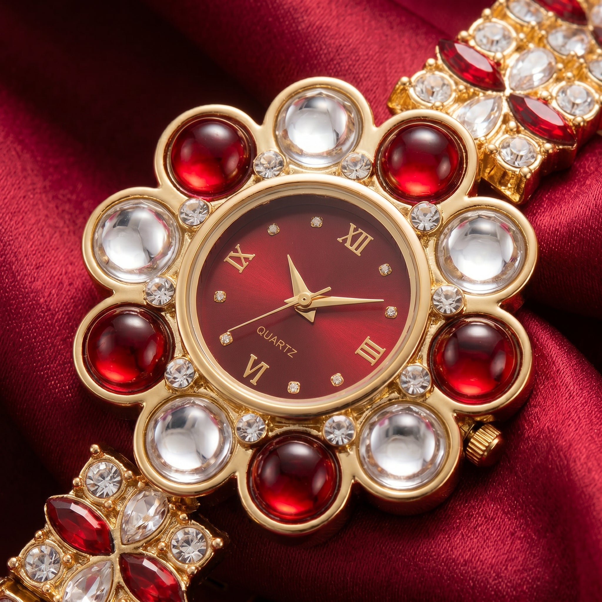 Lara Rhinestone Watch
