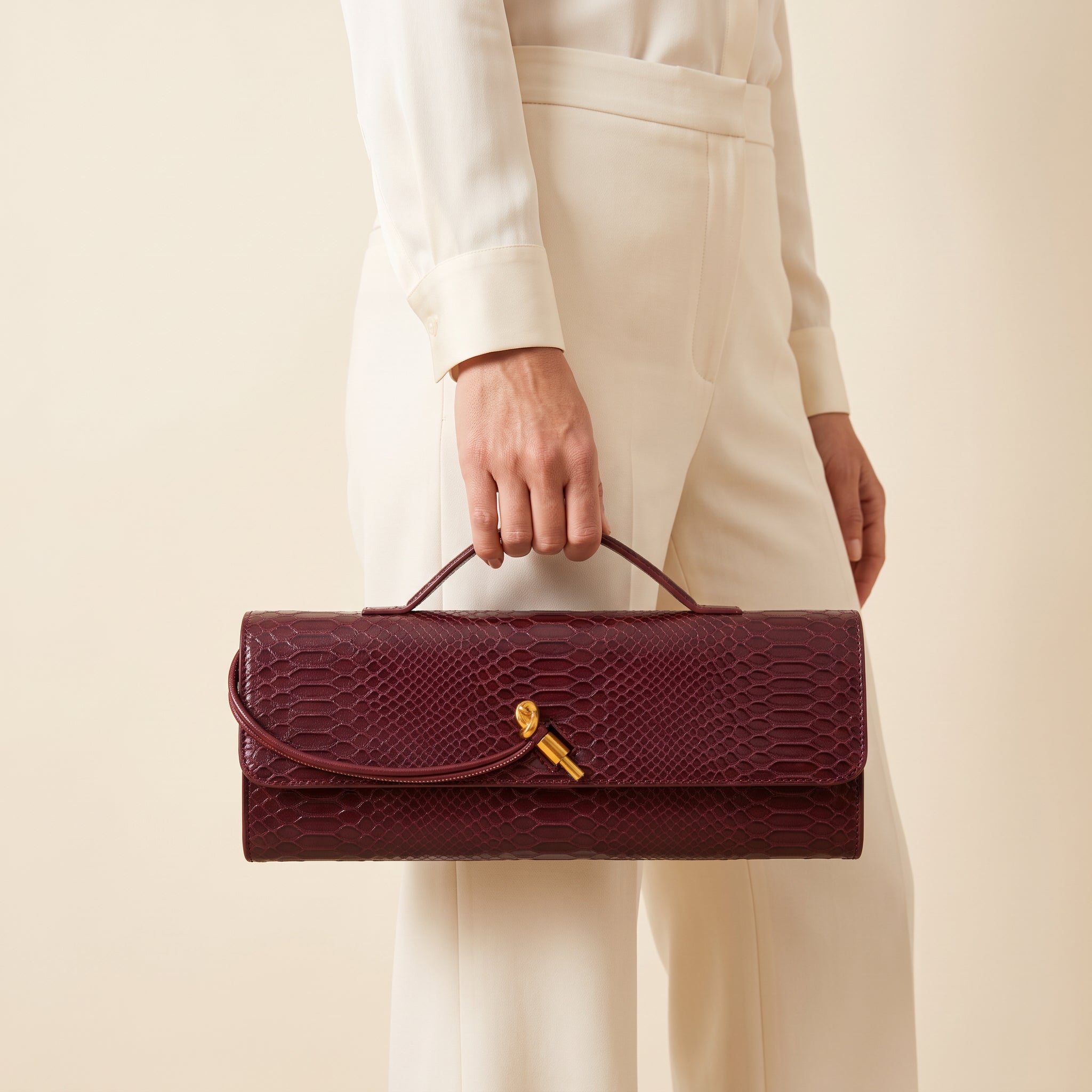Saffron Crocskin Bag