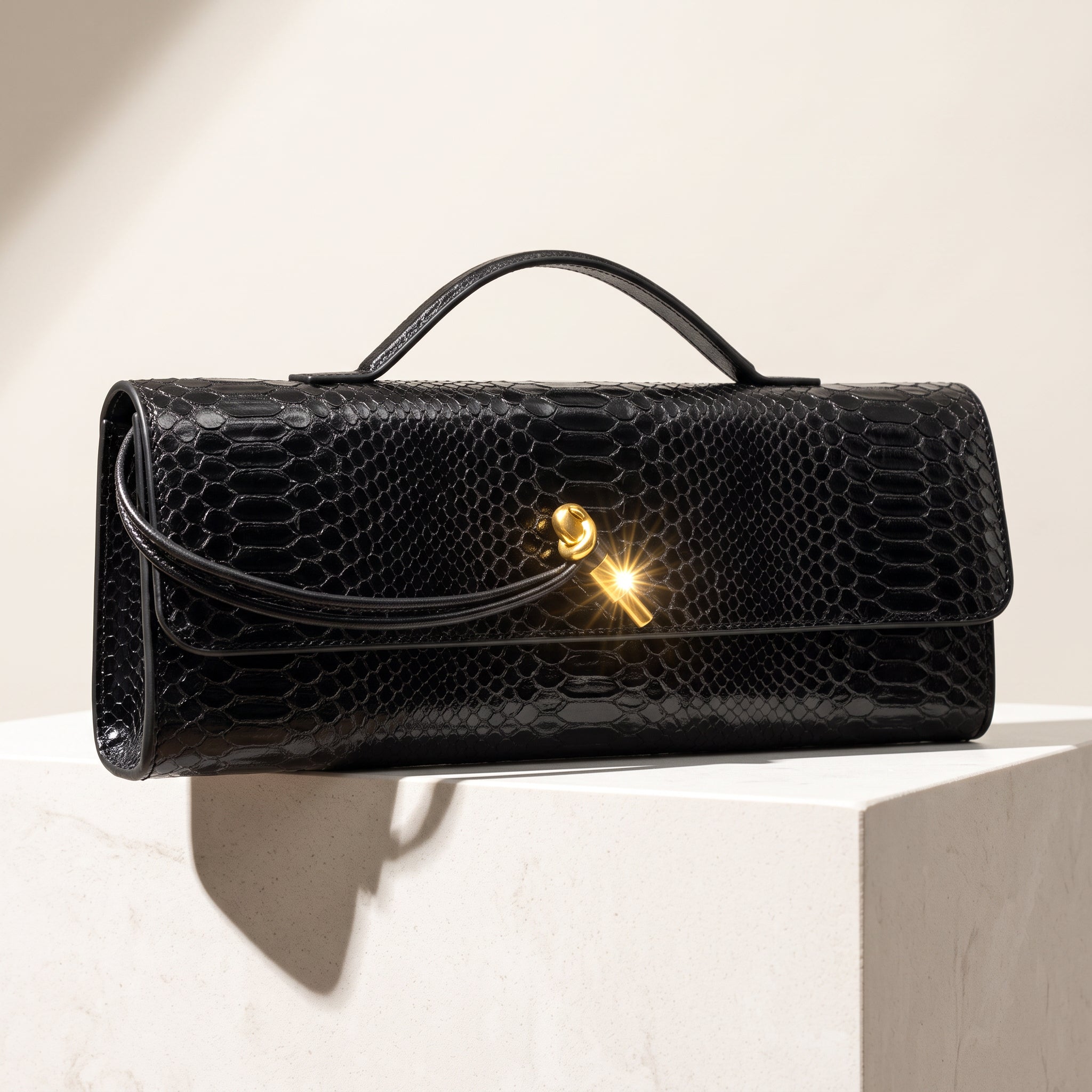 Saffron Crocskin Bag