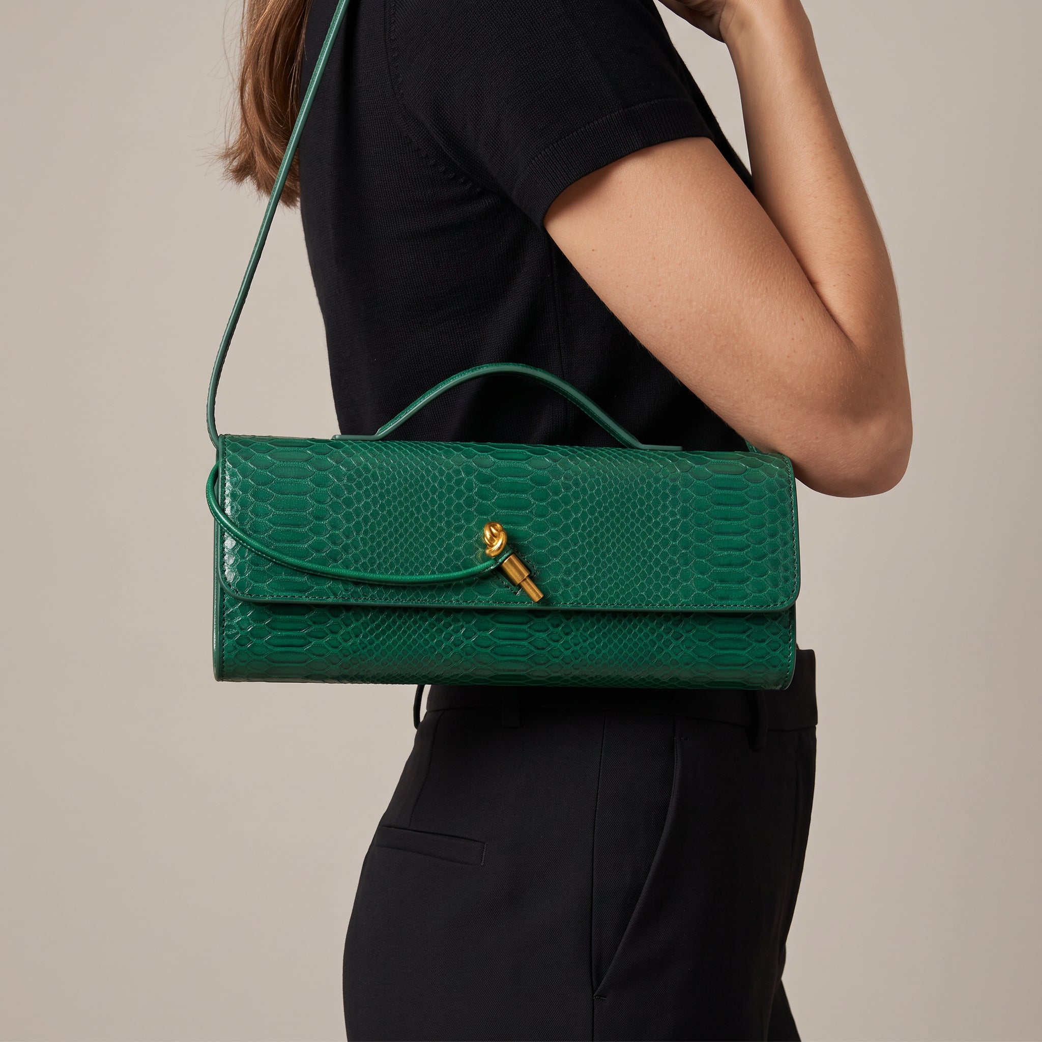 Saffron Crocskin Bag