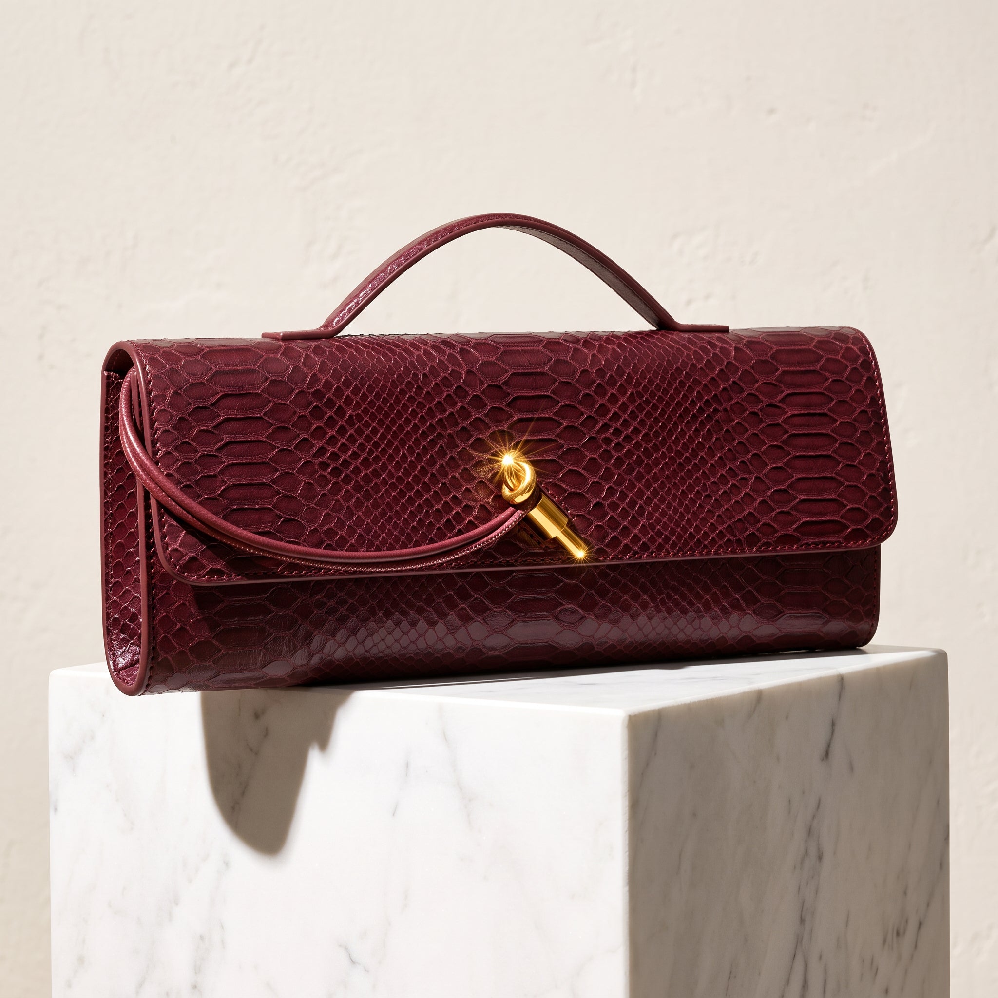 Saffron Crocskin Bag