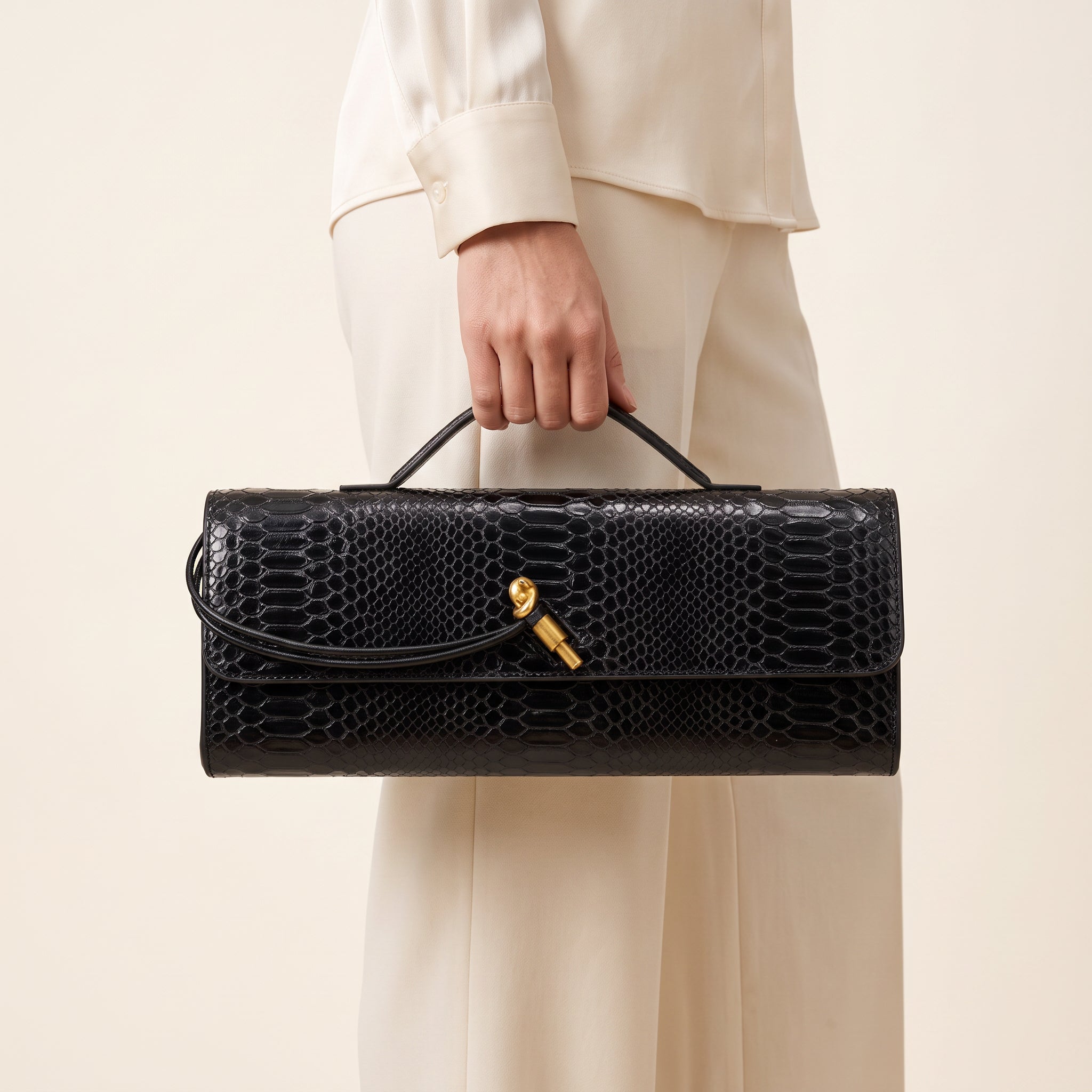 Saffron Crocskin Bag
