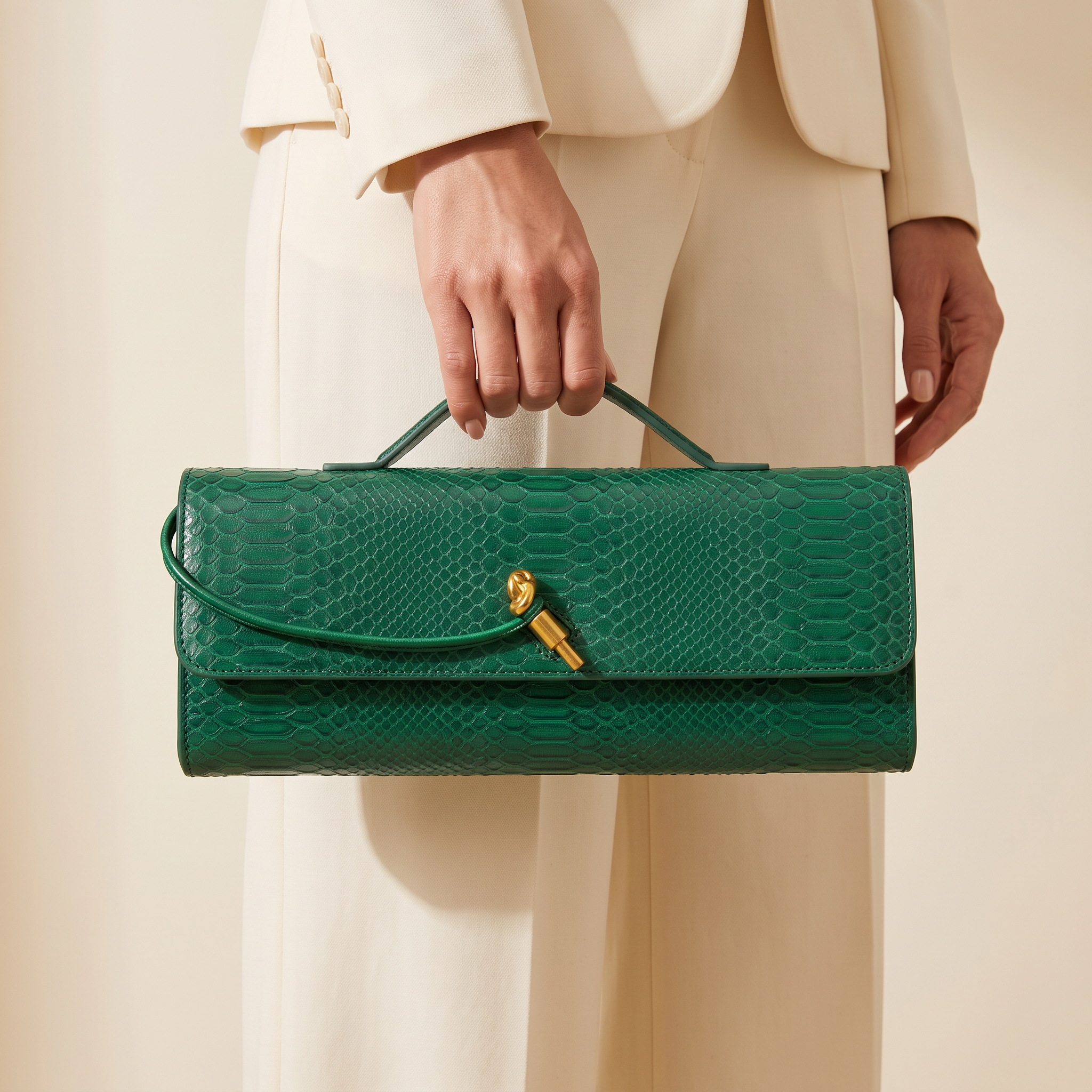 Saffron Crocskin Bag