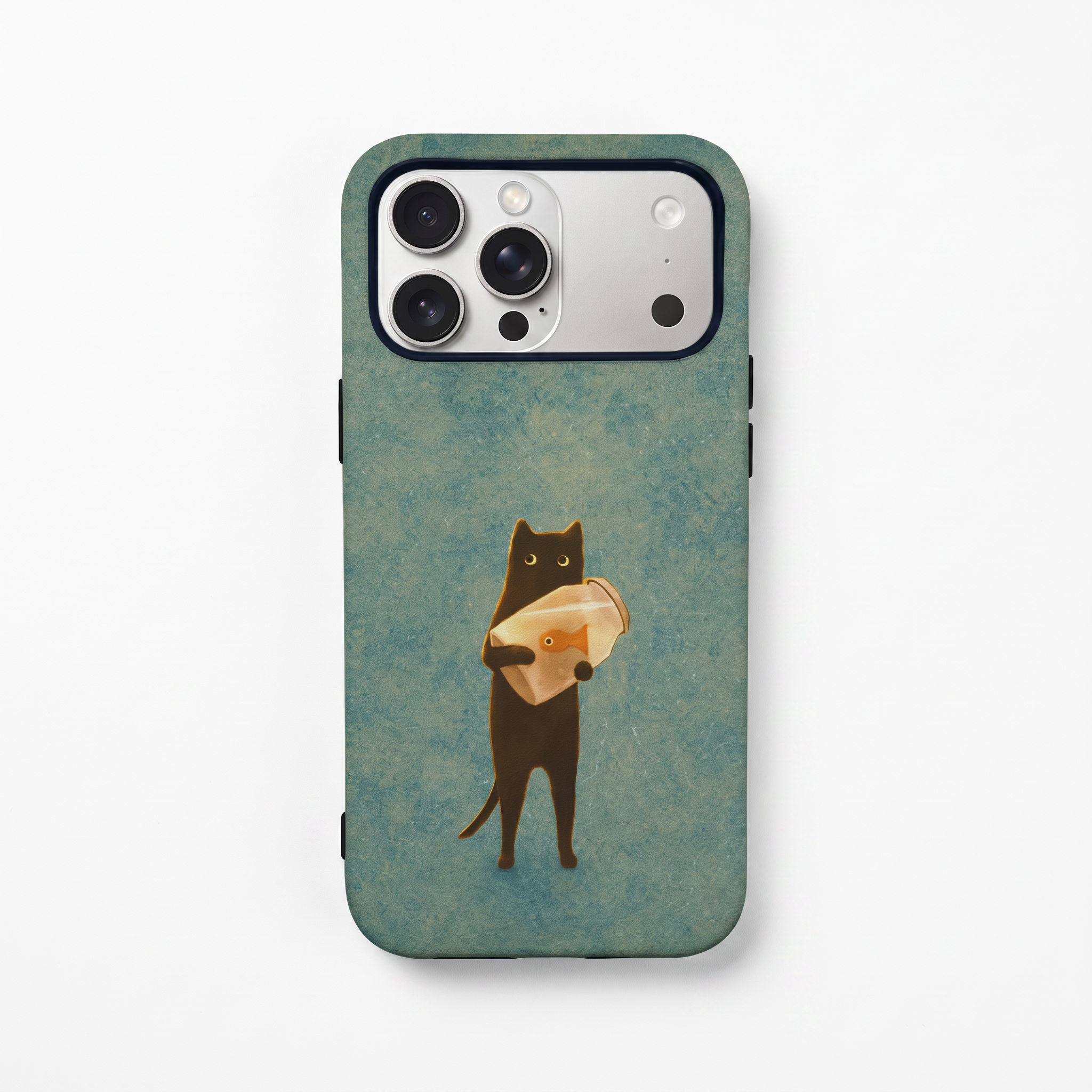 Black Cat iPhone Case