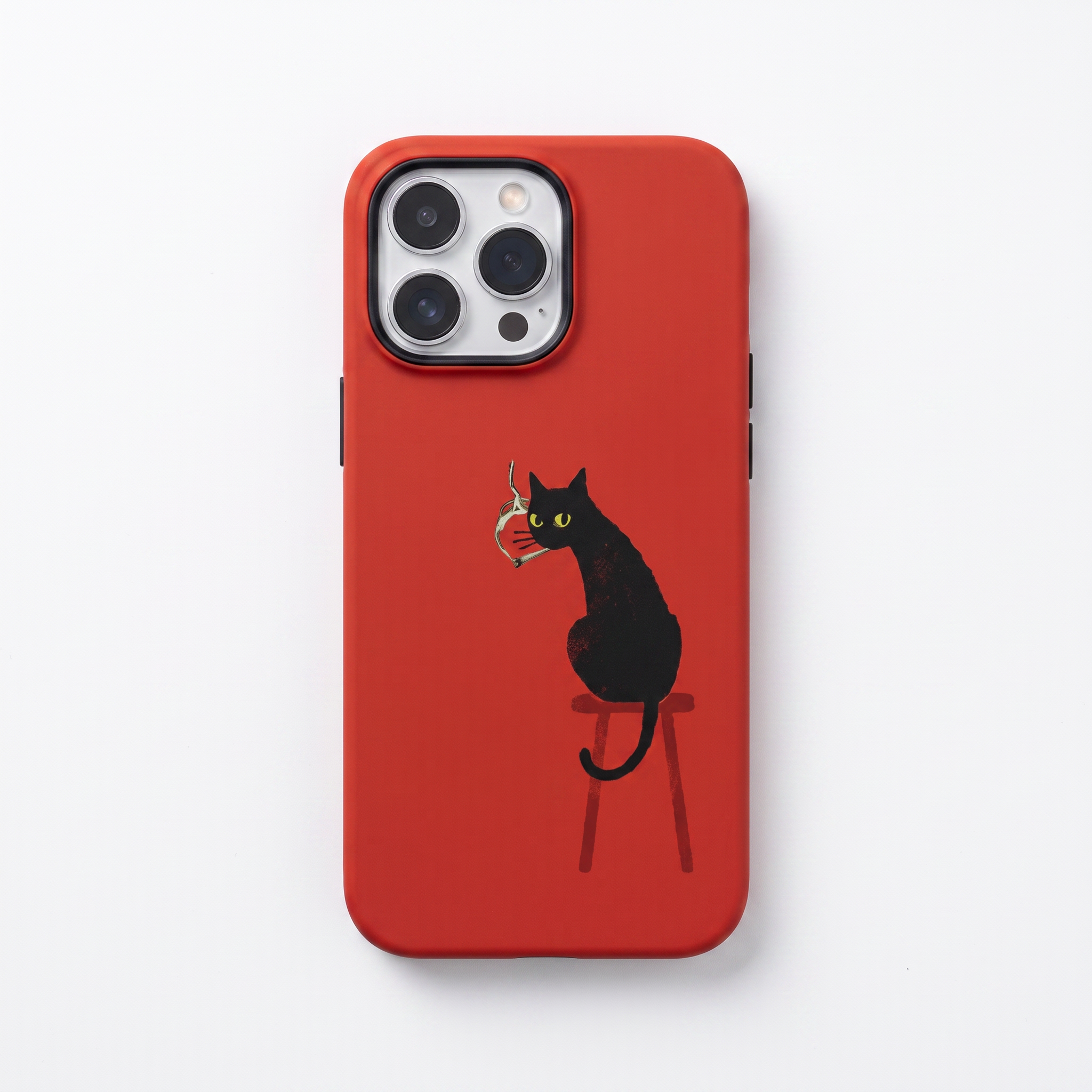 Black Cat iPhone Case