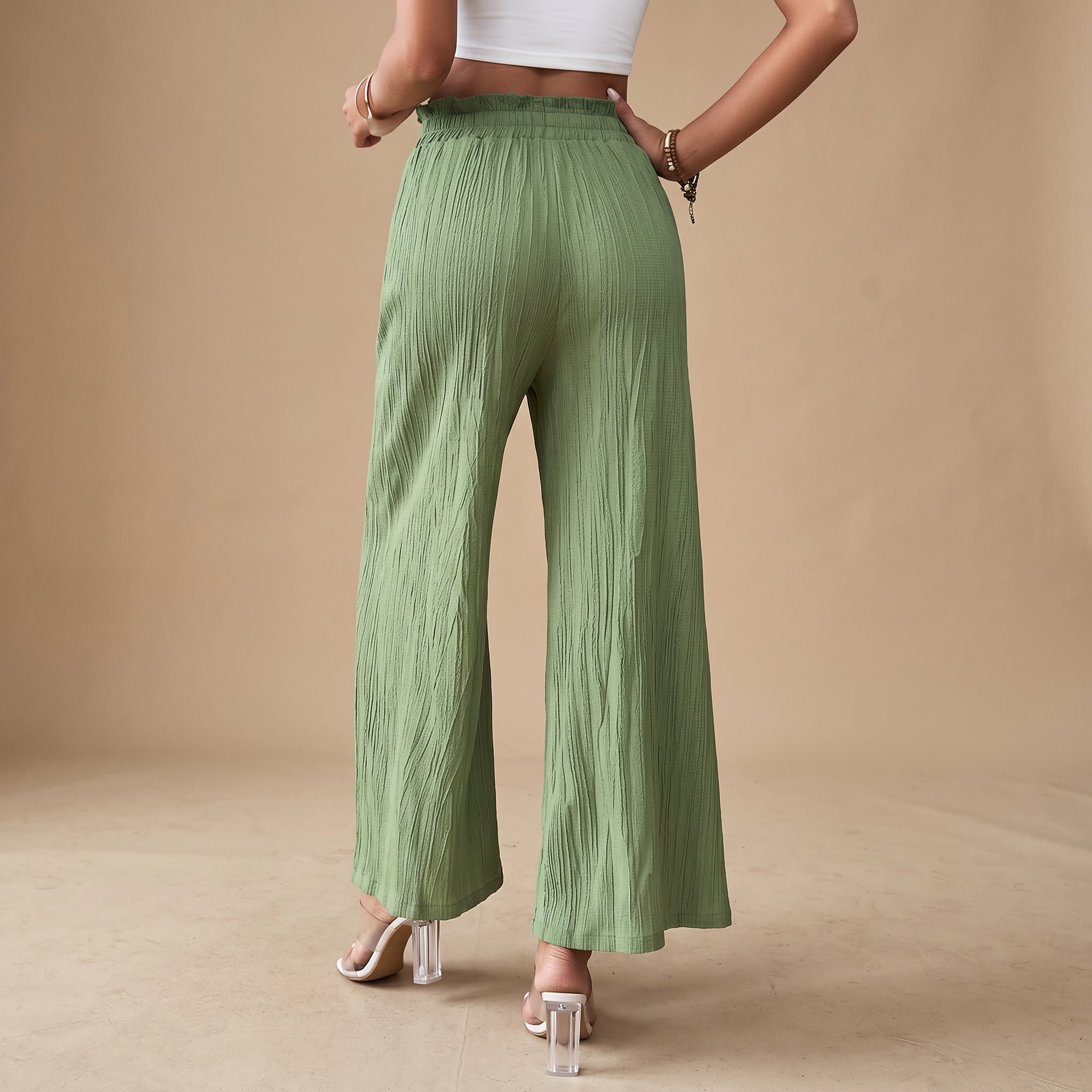Verona Linen Wide-Leg Pant