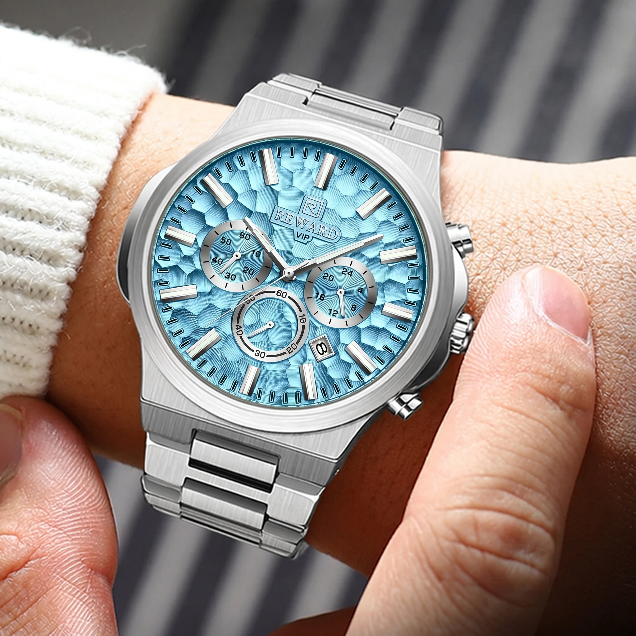 Elysium Quartz Chronograph, 45m