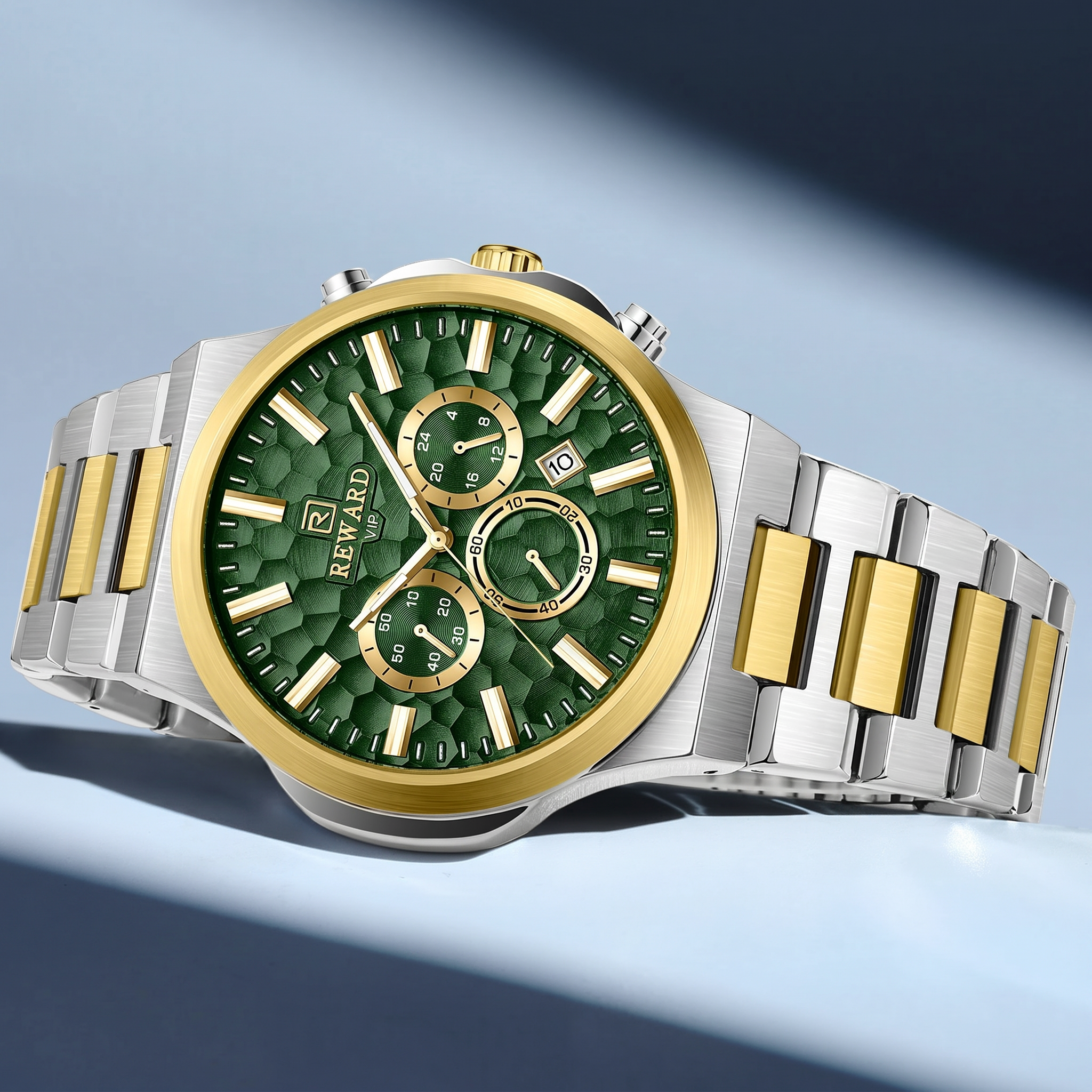 Elysium Quartz Chronograph, 45m