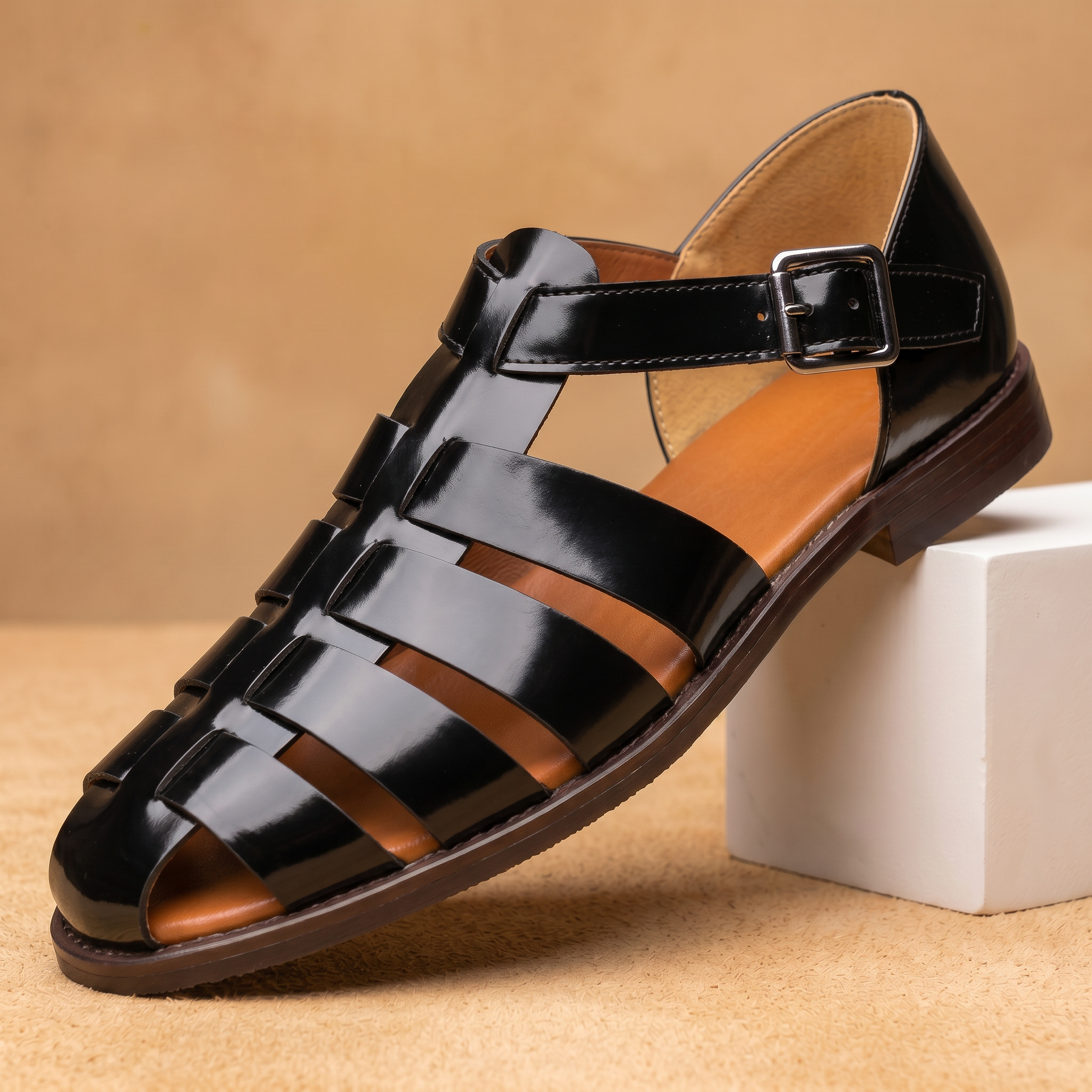 Russo Gladiator Leather Sandal